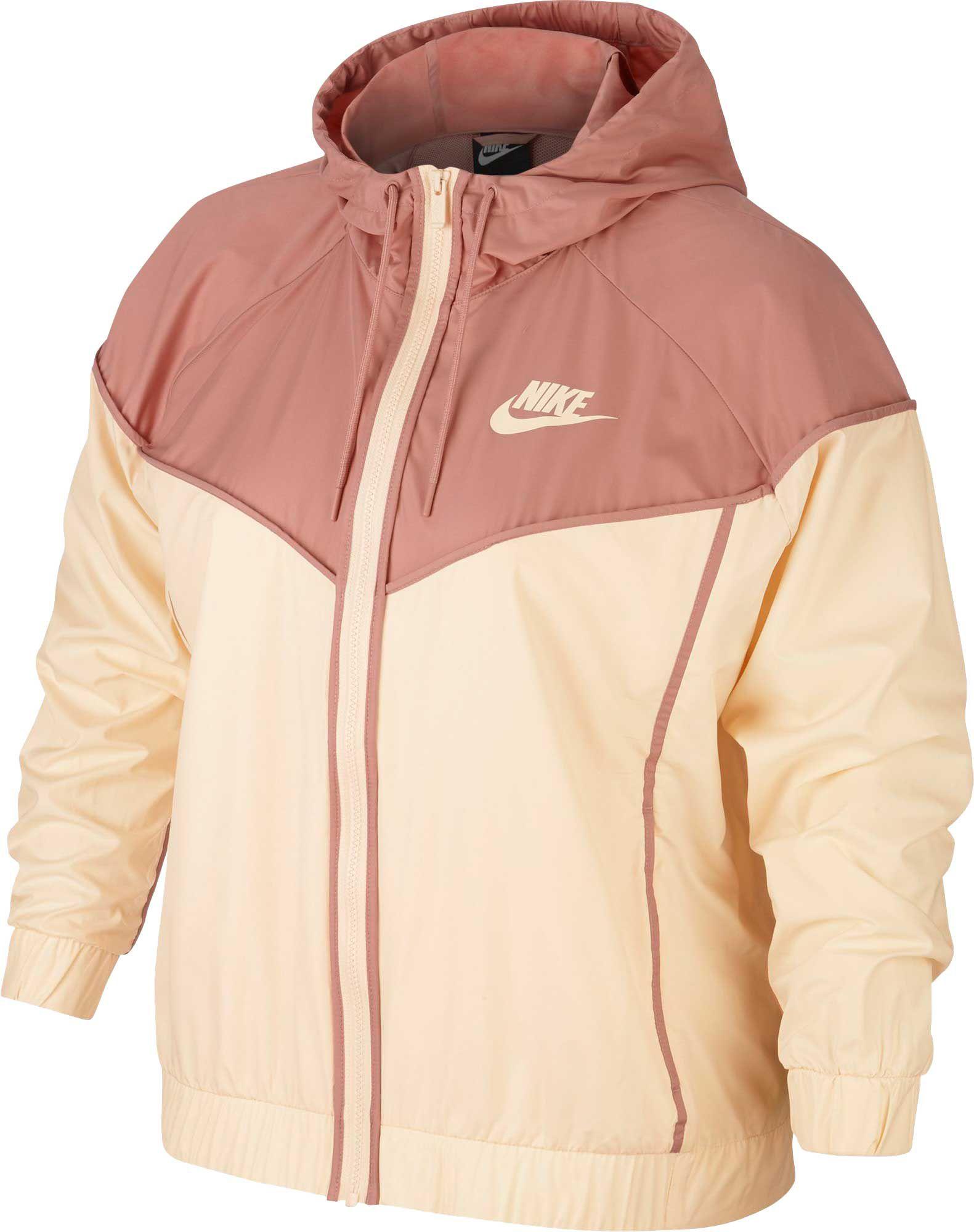 nike pink windrunner jacket