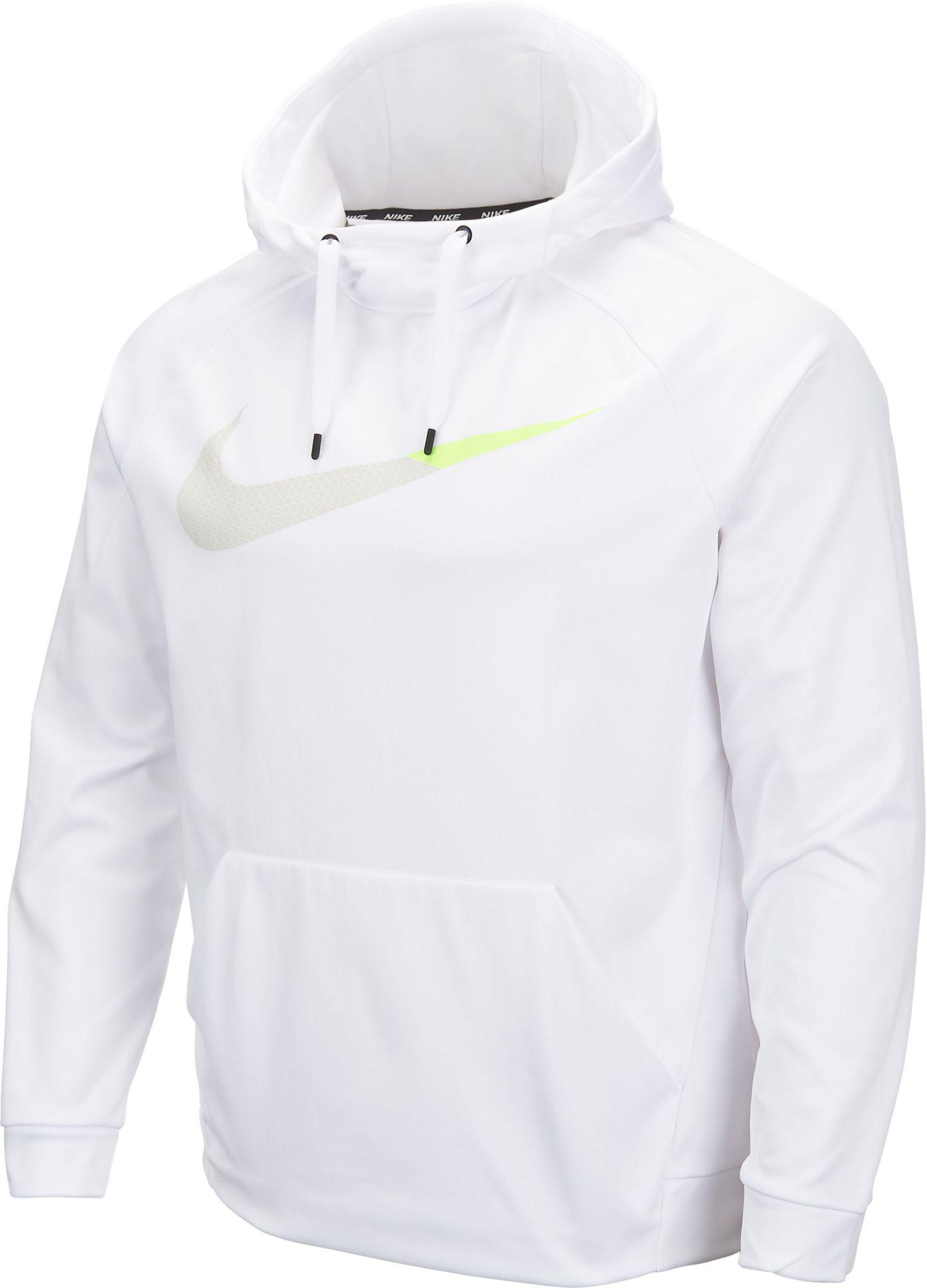 Mens Nike White Sweatshirts