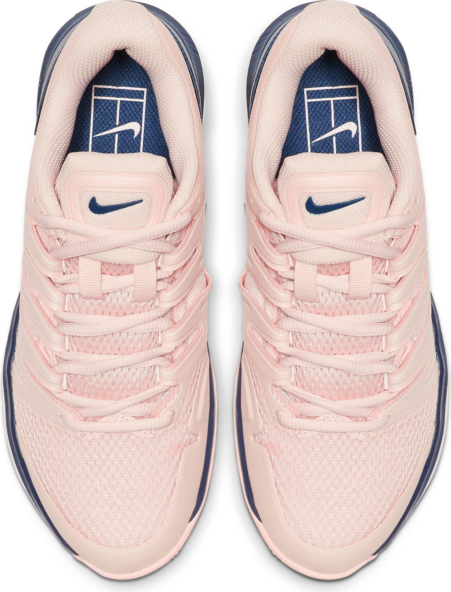 Nike Rubber Court Air Zoom Prestige Hard Court Tennis Shoe in Pink/Blue