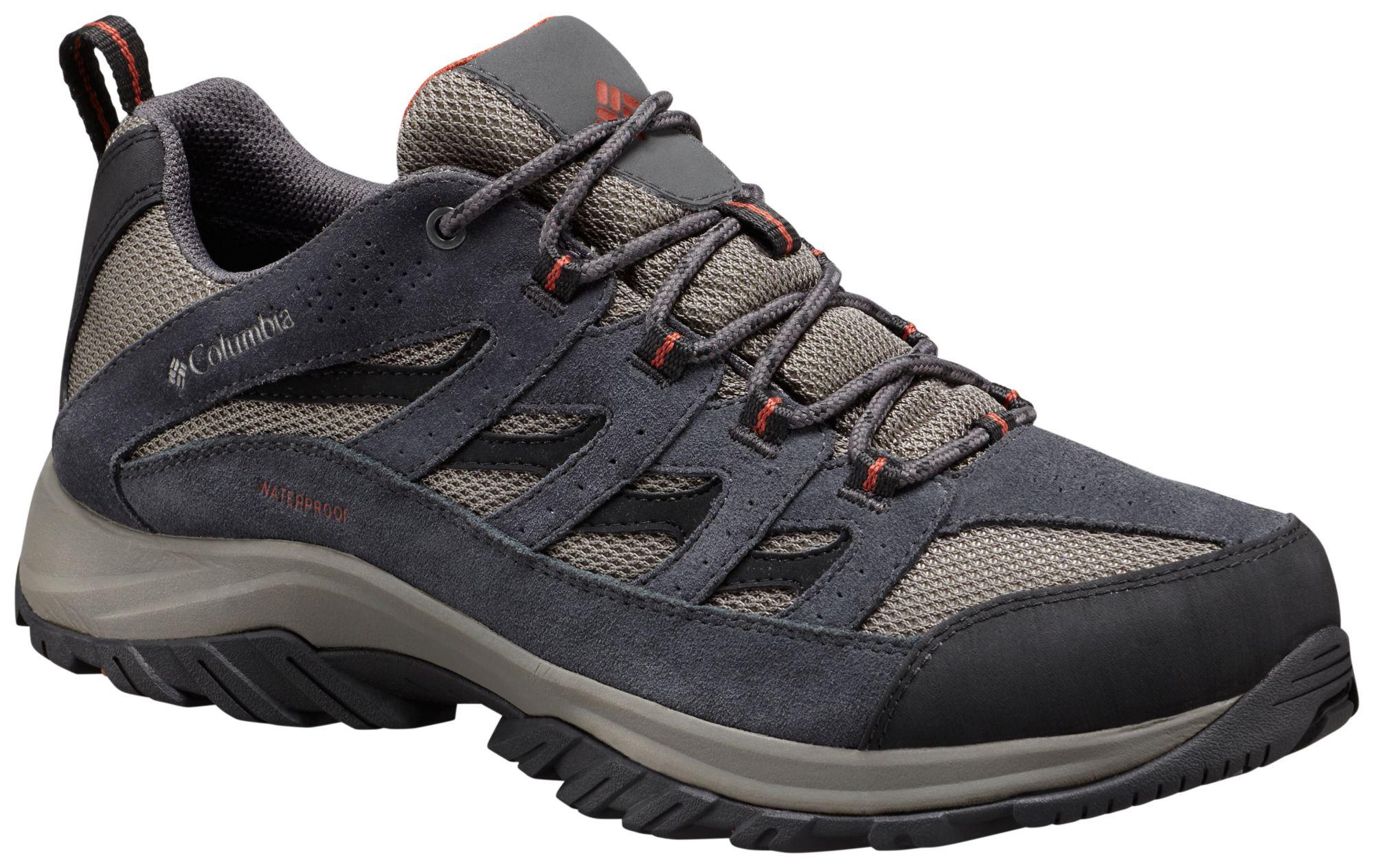 Columbia Crestwood Waterproof Hiking Shoes in Black for Men - Lyst
