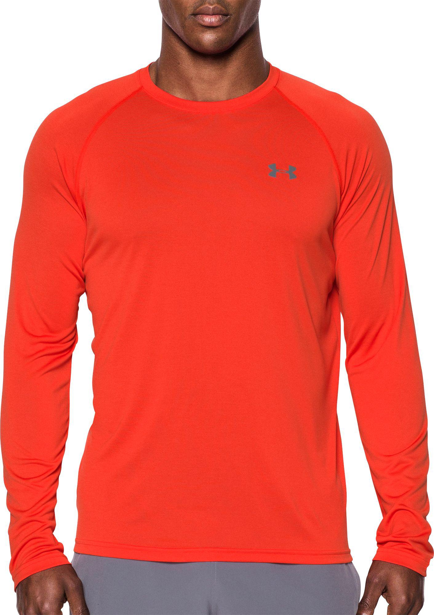 under armour long sleeve orange