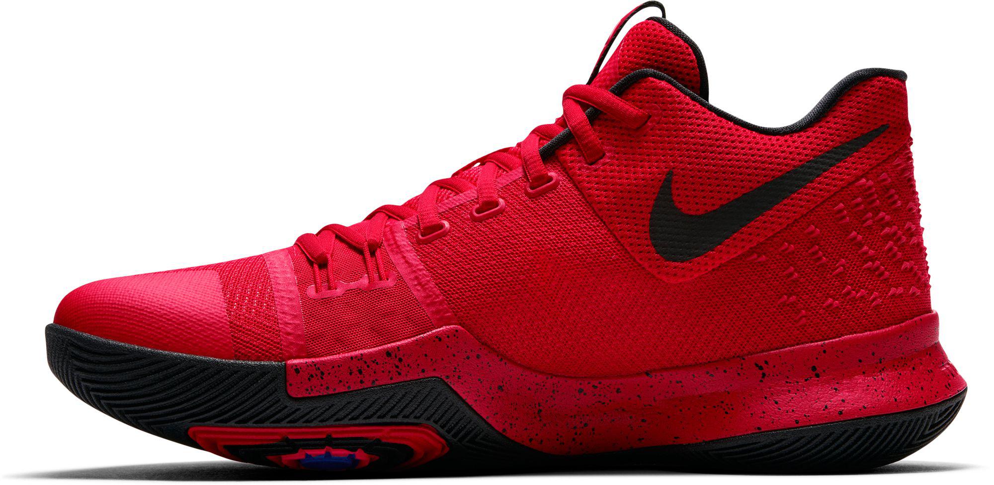 kyrie all red shoes