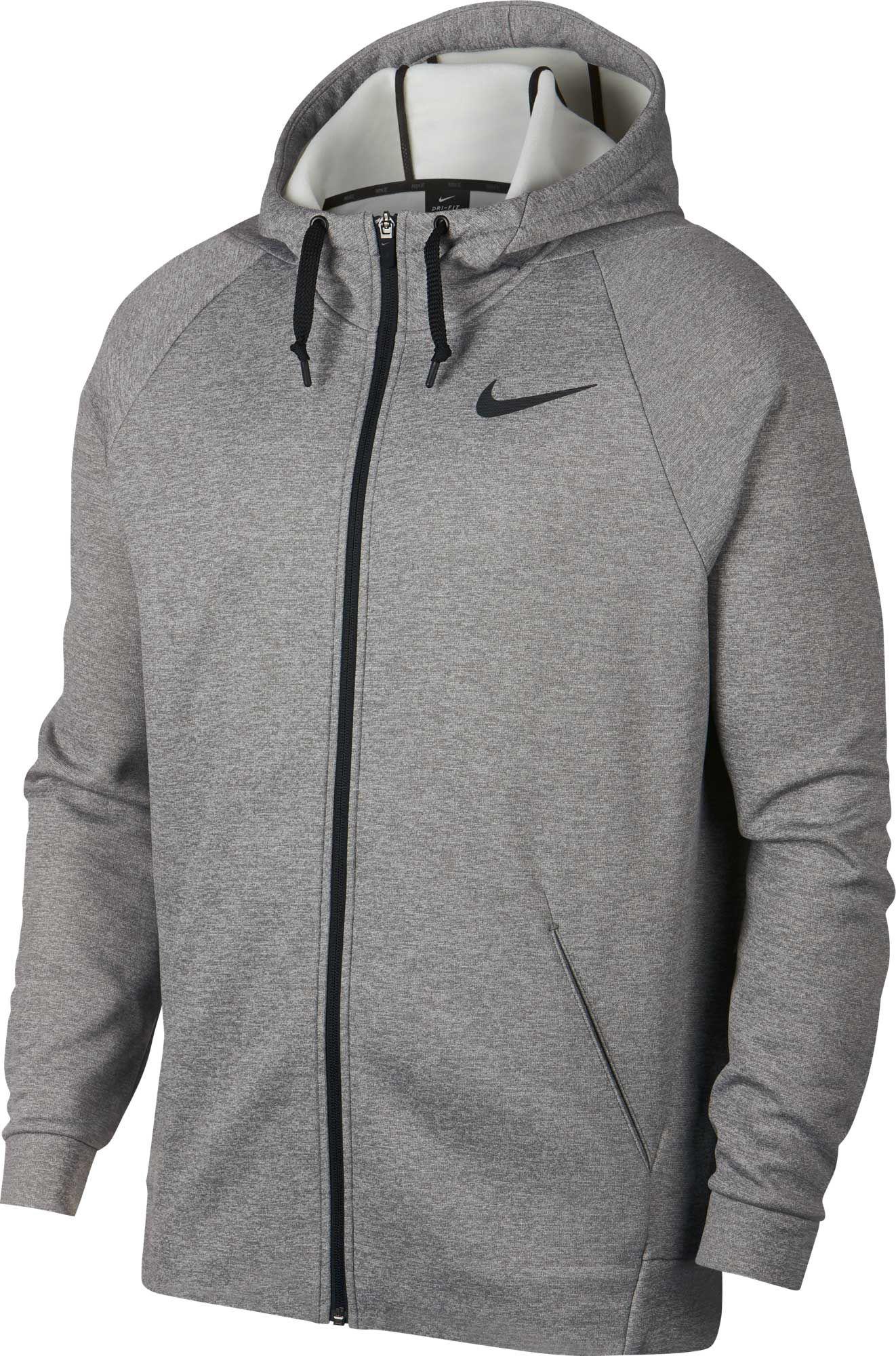 nike dri fit therma full zip hoodie