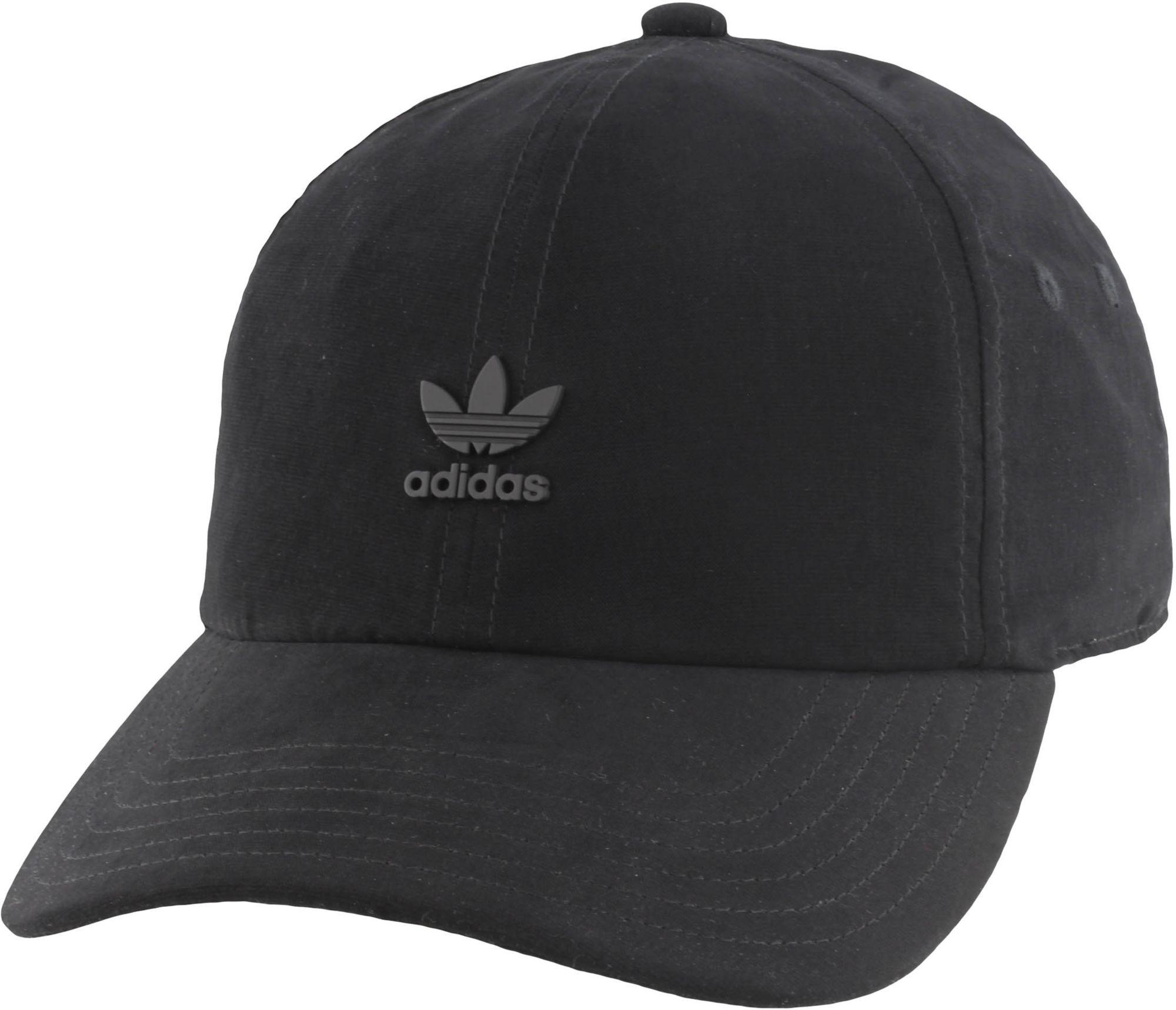 adidas Originals Relaxed Metal Strapback Hat in Black for Men - Lyst