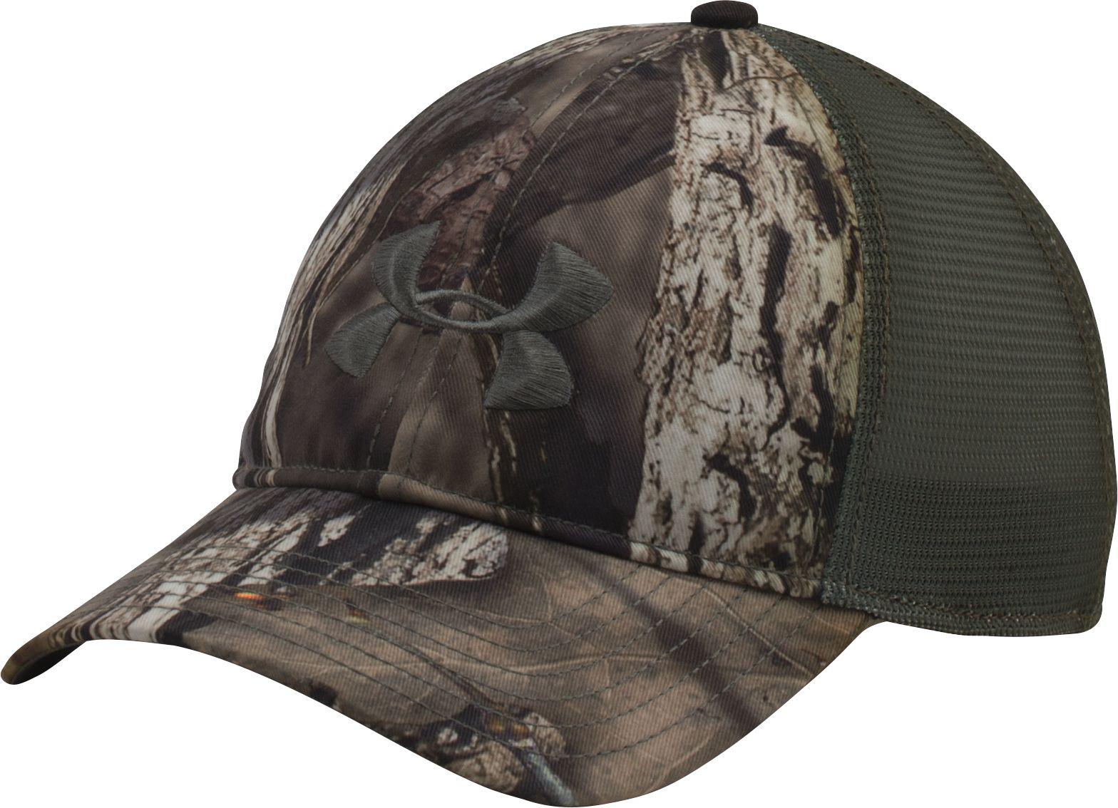 under armour camo mesh back cap