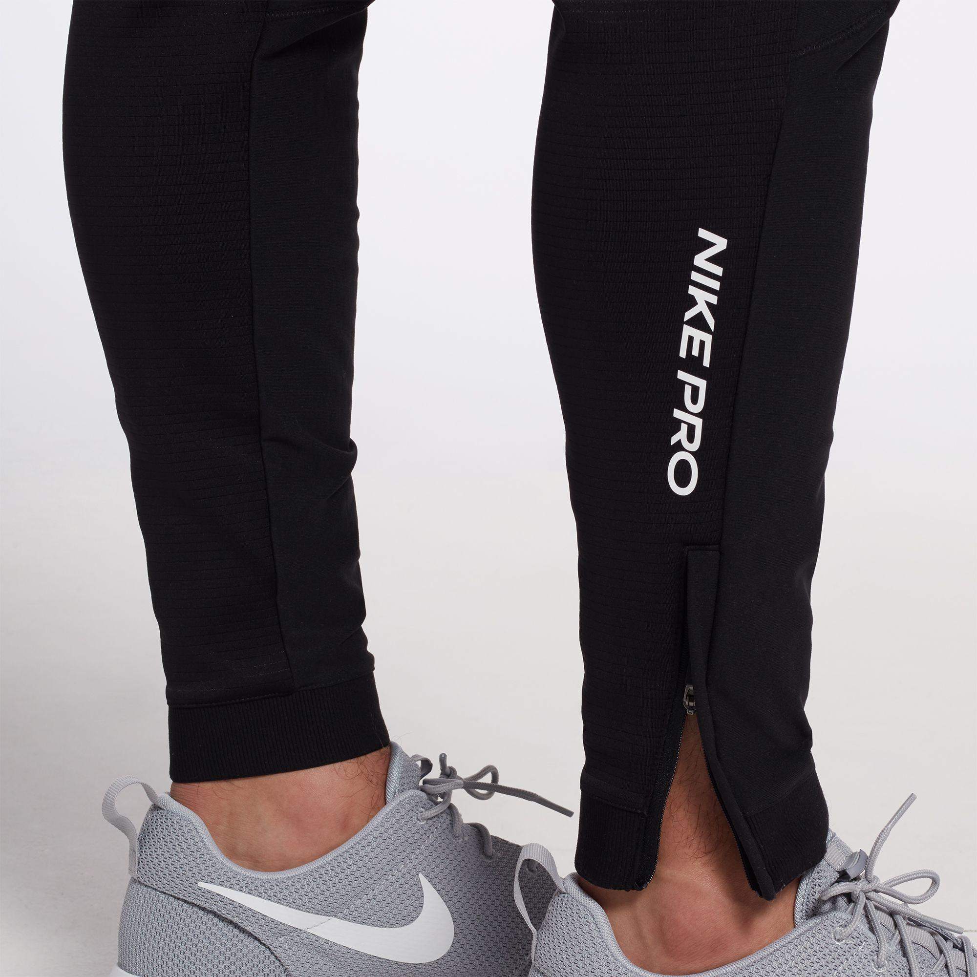 Nike Pro Pants in Black for Men - Lyst