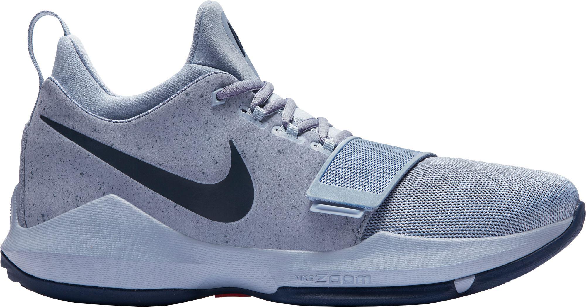 lyst nike pg 1 scarpe da basket in blu per gli uomini. lyst nike pg 1 scarpe da basket in blu per gli uomini.