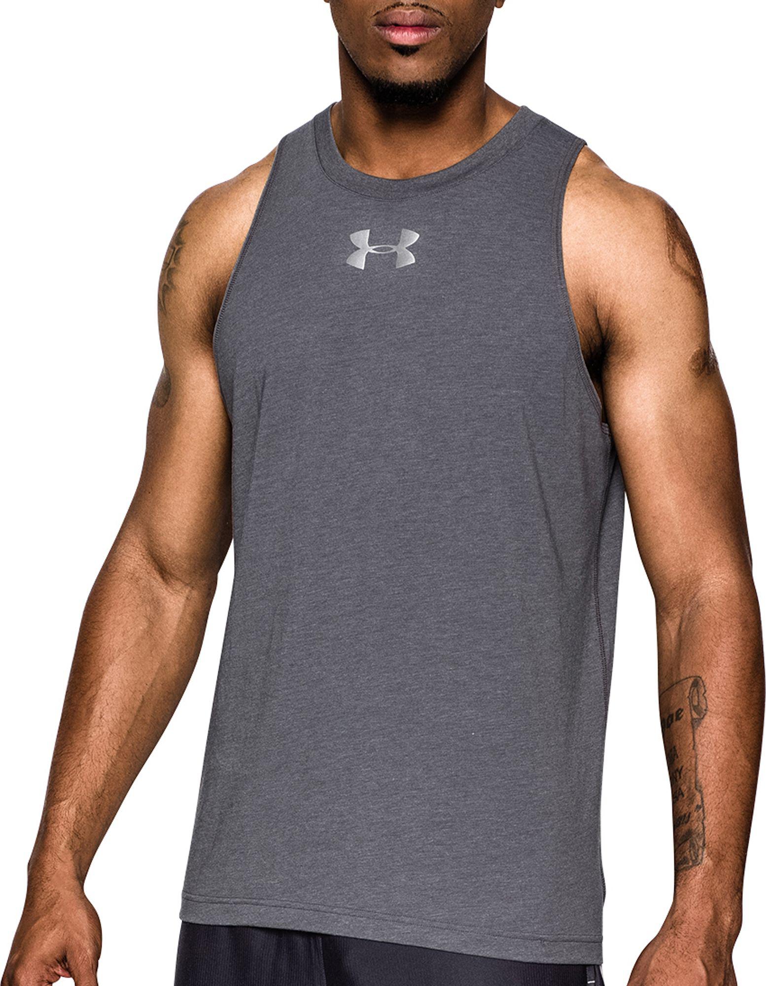 under armor charged cotton sleeveless