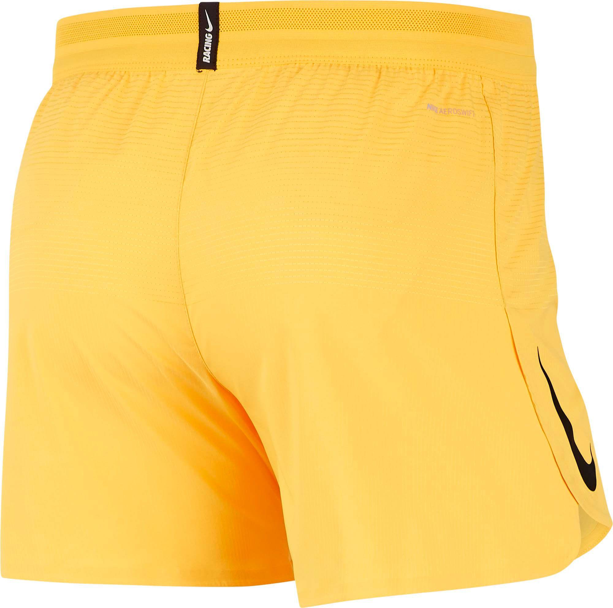 yellow athletic shorts men