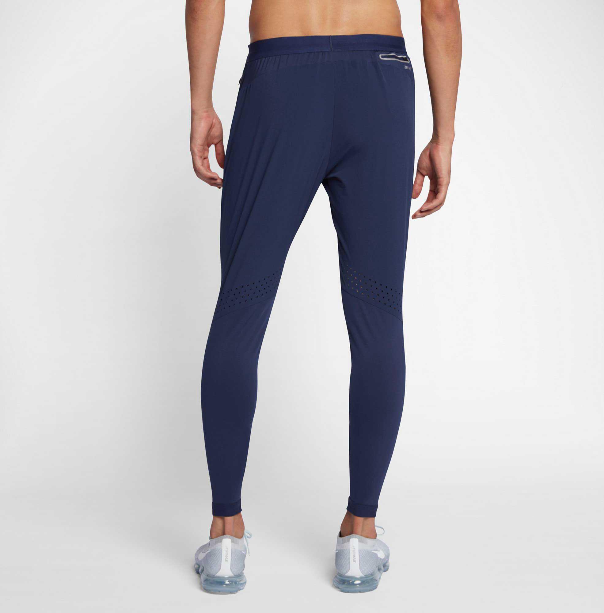 nike running pants blue