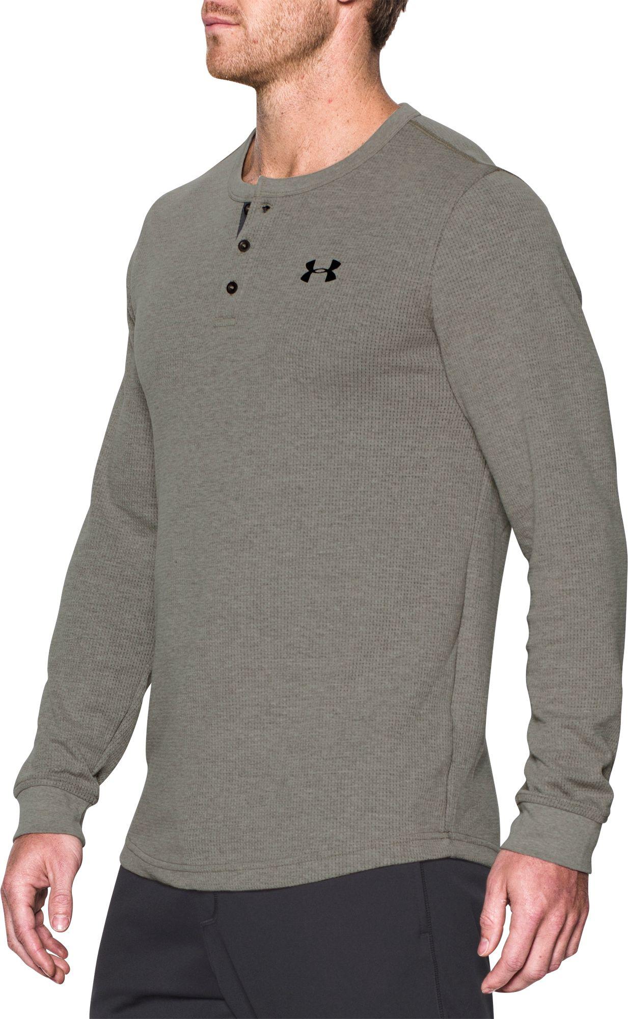 under armour waffle henley