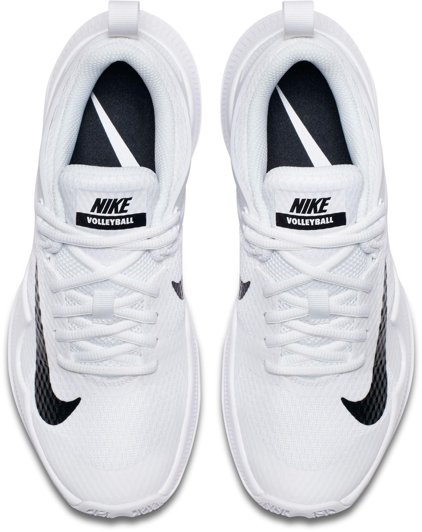 Nike WhiteBlack Air Zoom Hyperace Volleyball Shoes 