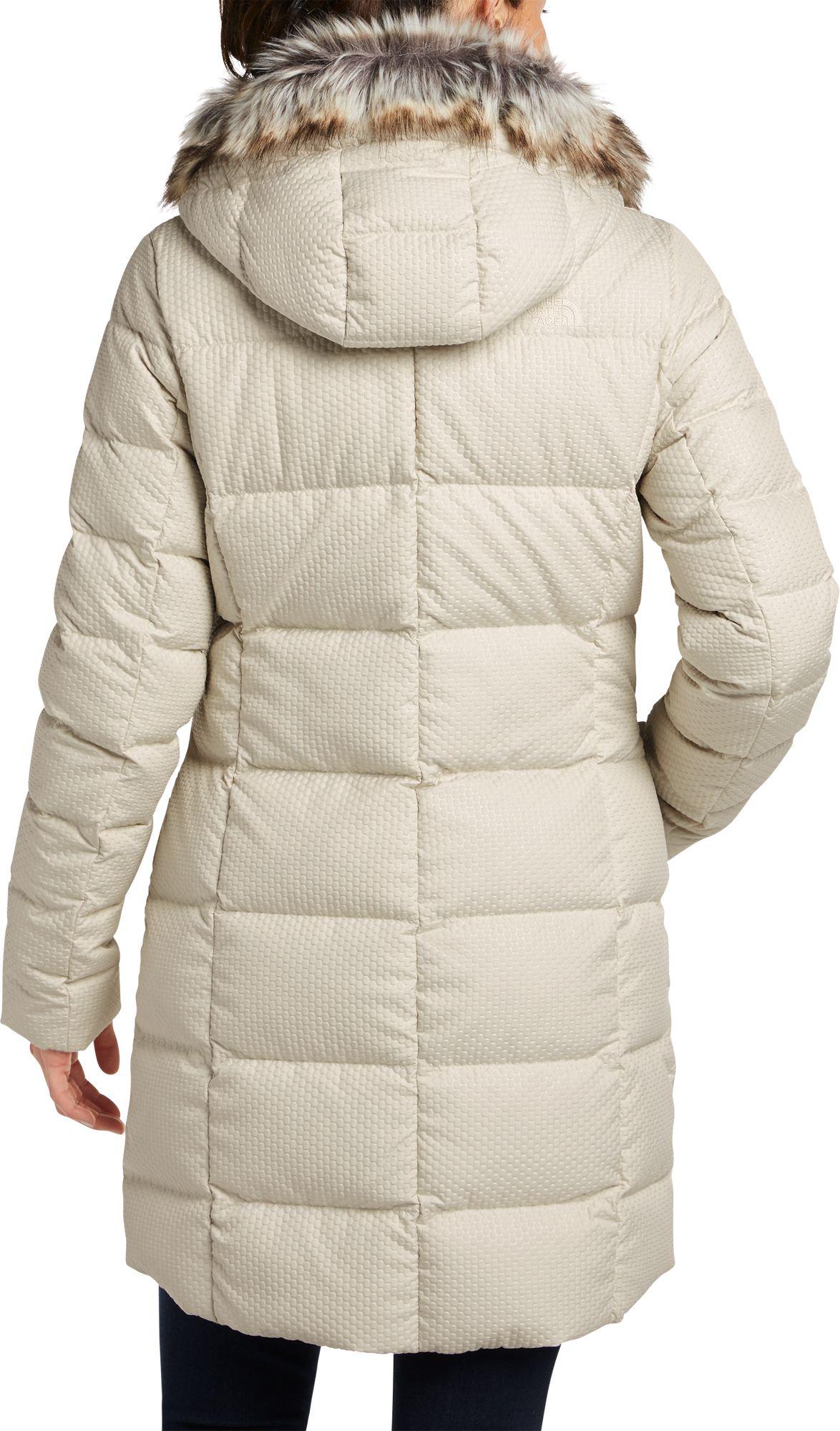 north face fur parkina