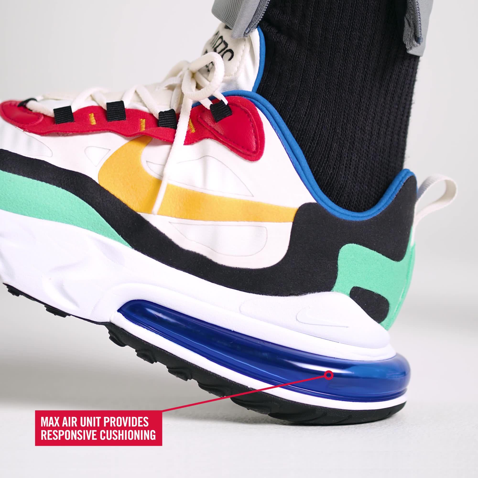 Travis Scott x Nike Air Max 270 React Release Date Sole