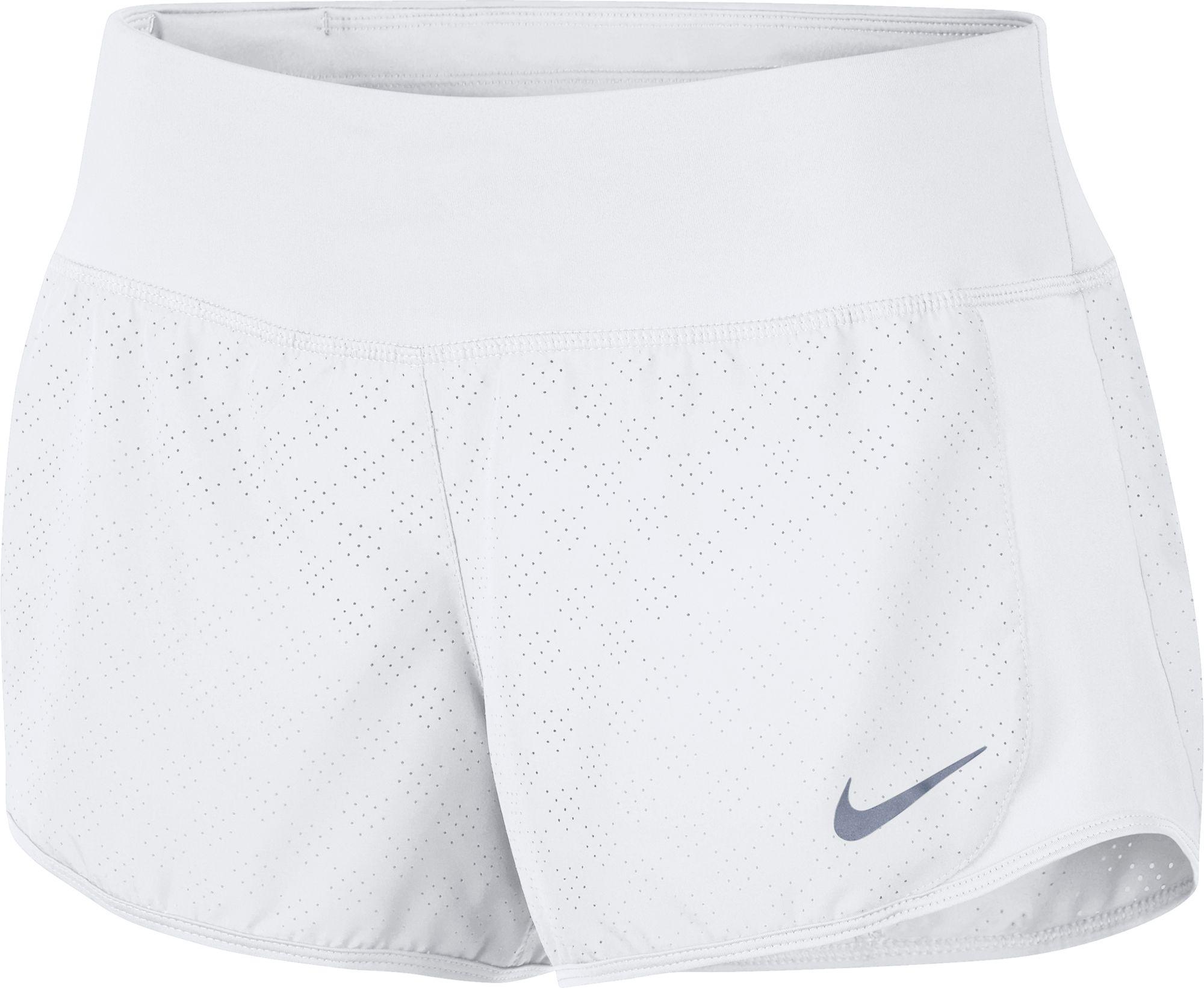 Lyst Nike Perforated Novelty Crew Running Shorts in Blanc Lyst Nike Perforated Novelty Crew Running Shorts in in Shorts Blanc f59896