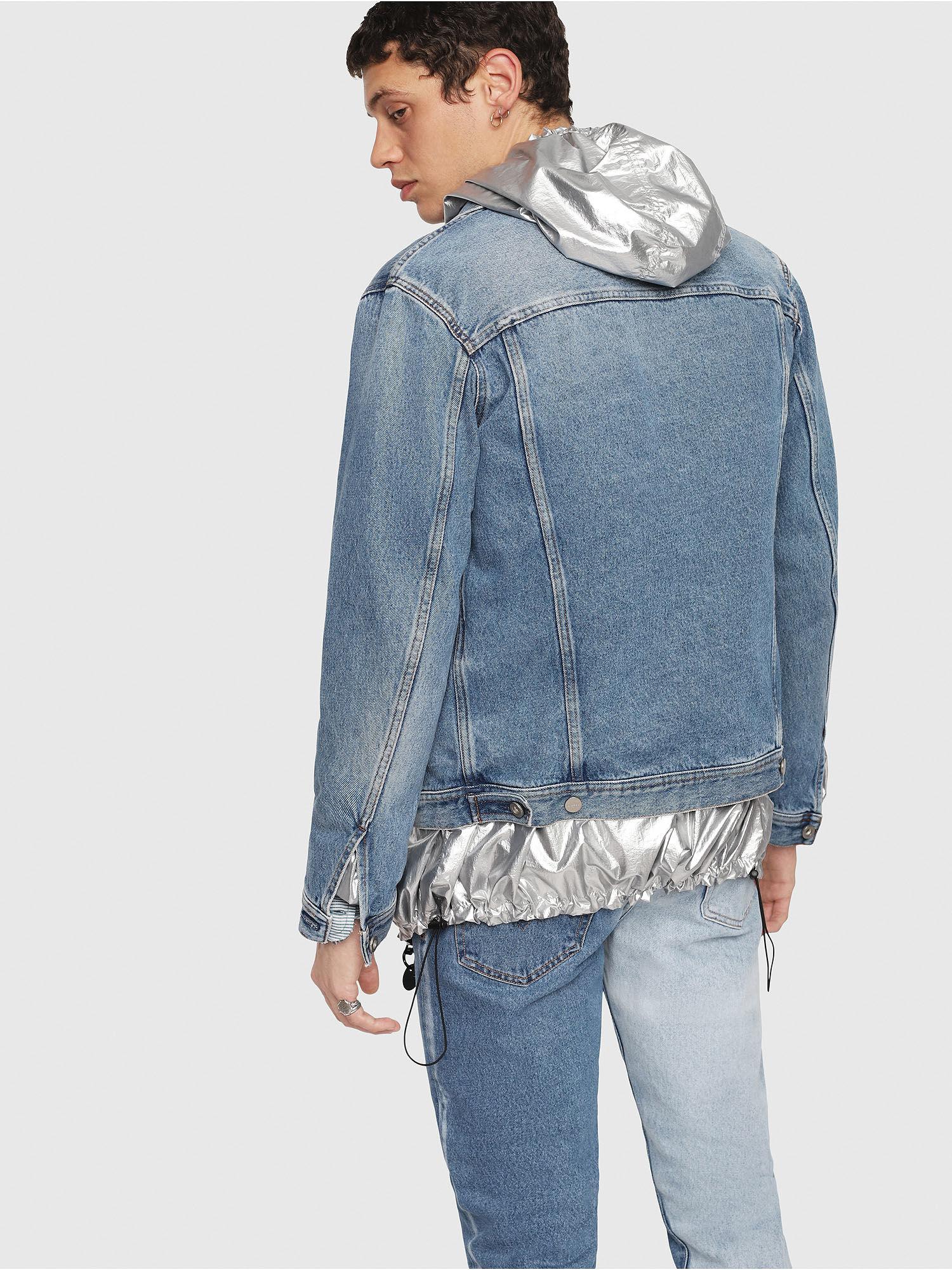 Lyst DIESEL Trucker Jacket In Vintagewash Denim in Blue for Men