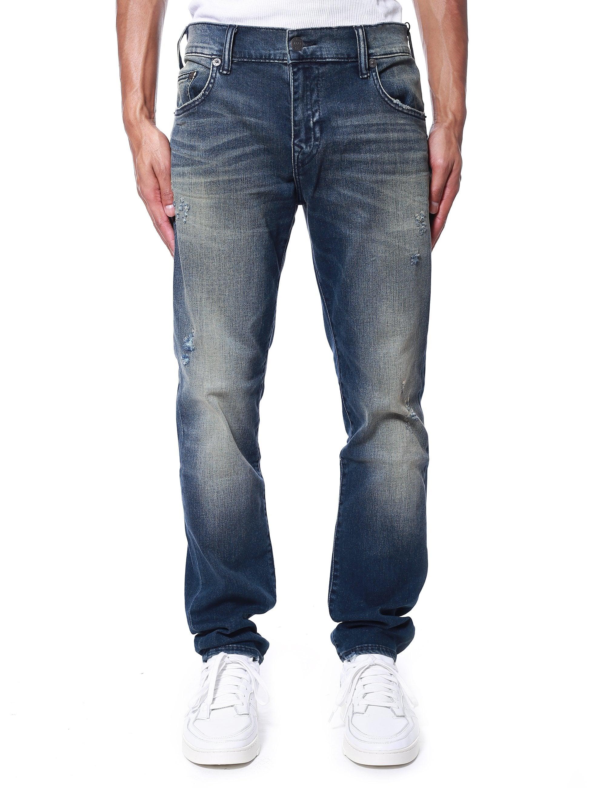 True Religion Denim Rocco Relaxed Skinny Jeans in Blue for Men - Lyst