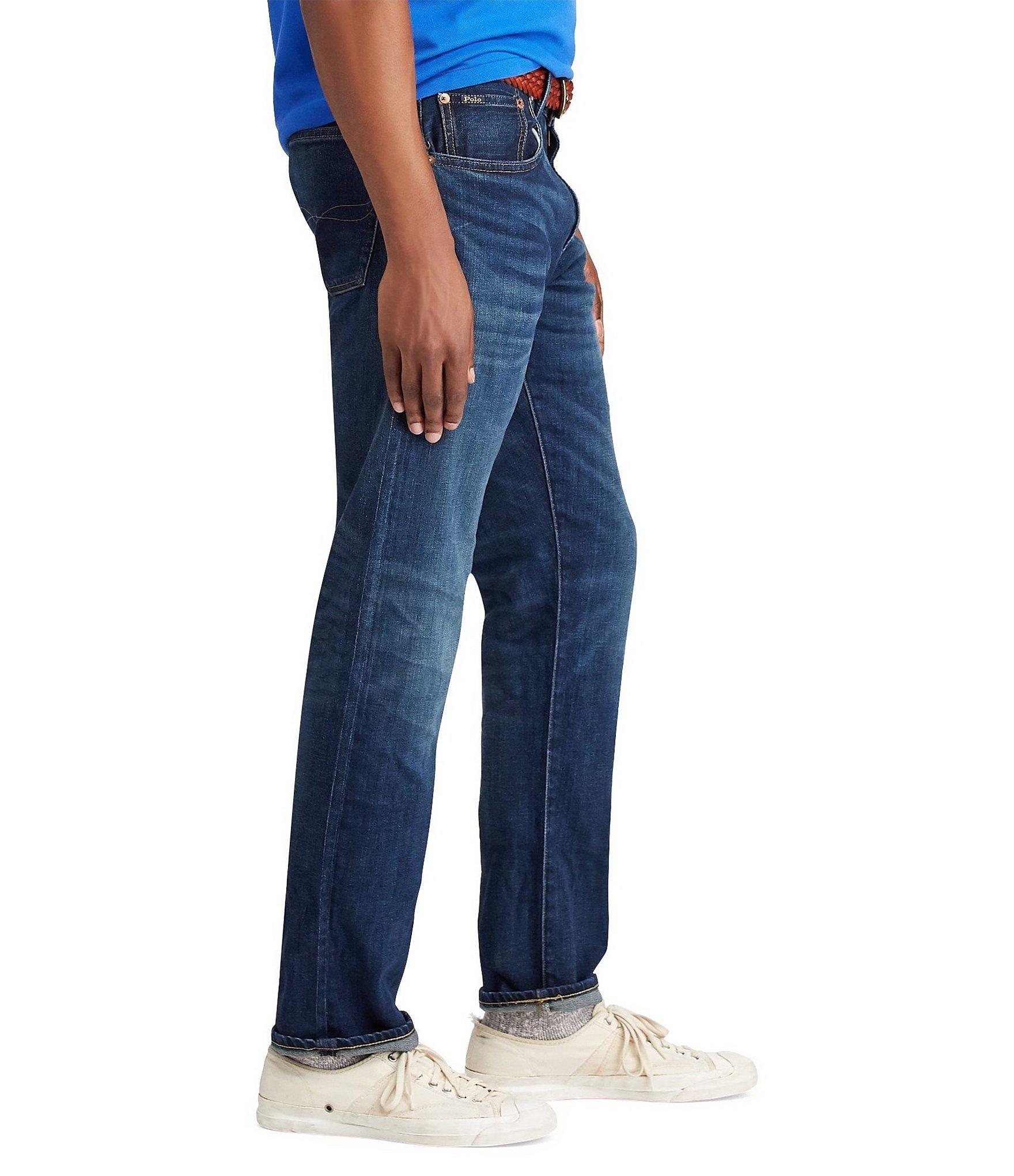 Polo Ralph Lauren Hampton Relaxed Straight-fit Stretch Jeans in Blue ...