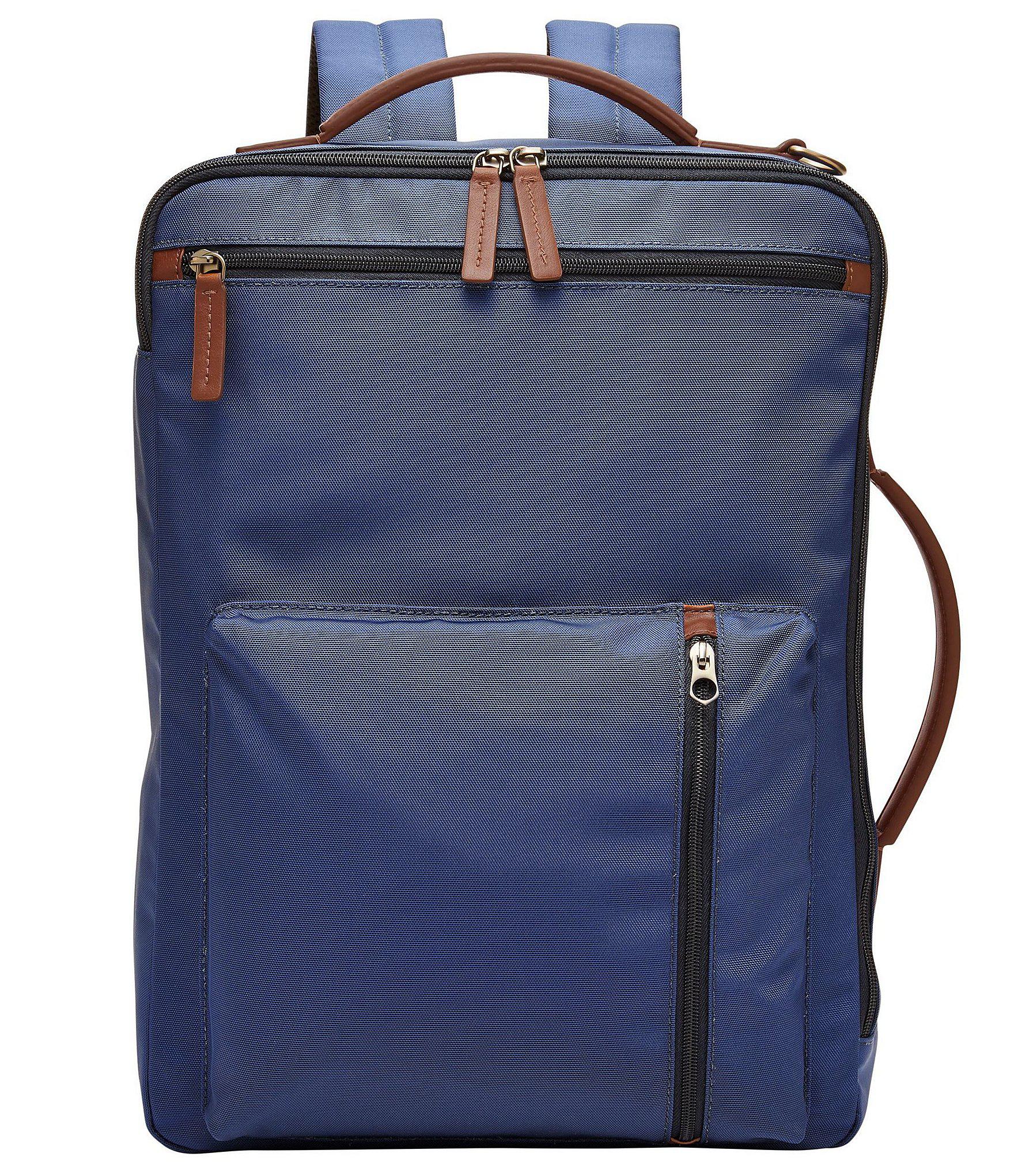 Fossil Mens Buckner Convertible Backpack and Briefcase