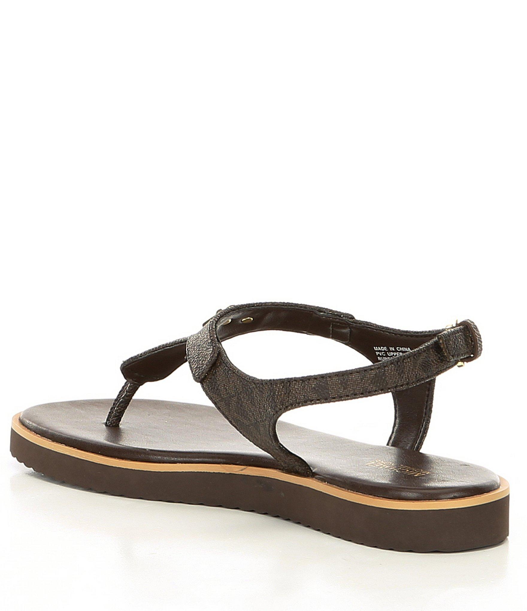 michael kors brady thong sandals