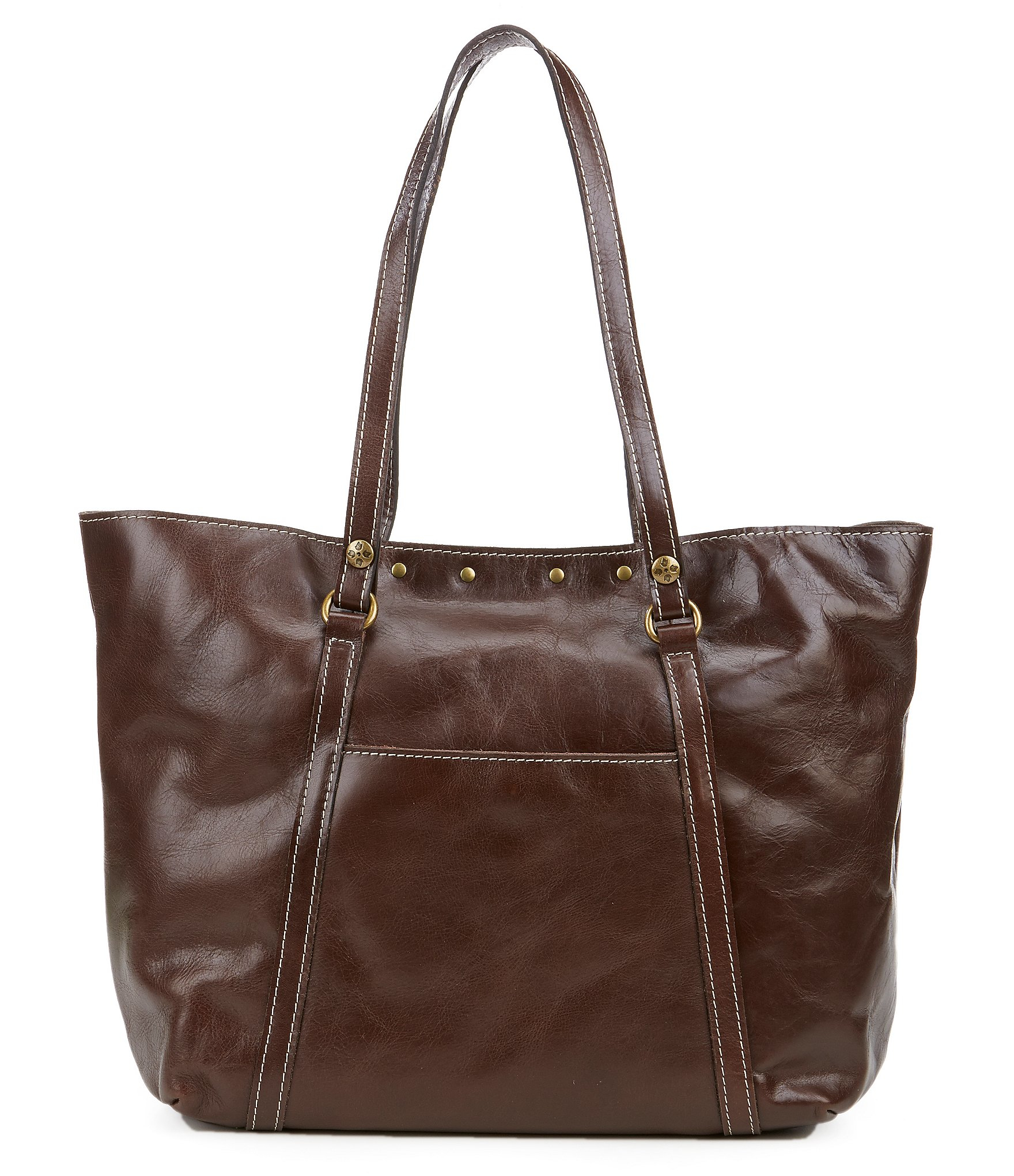 Lyst - Patricia Nash Leather Benvenuto Convertible Tote in Brown