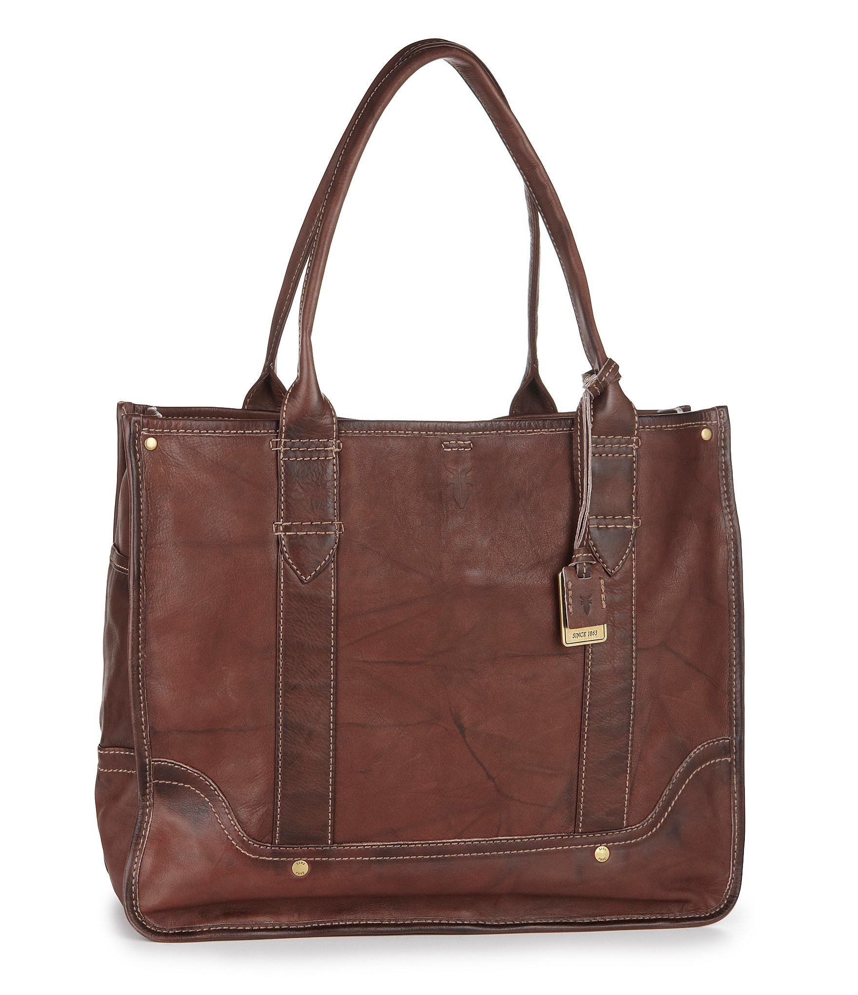 Frye Campus Shopper Tote Bag in Brown | Lyst