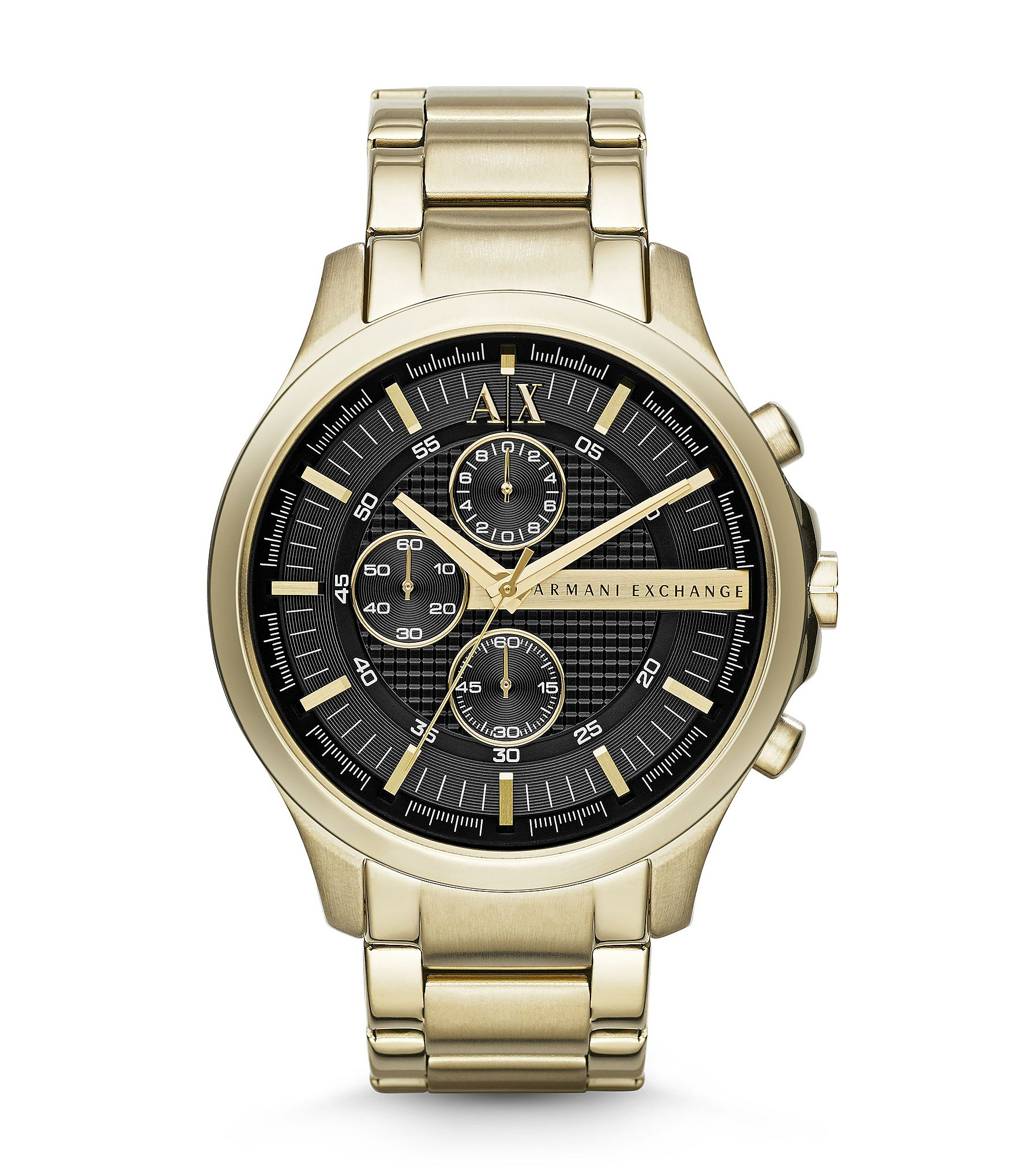Armani exchange Ax Goldtone Stainless Steel Chronograph Watch in ...