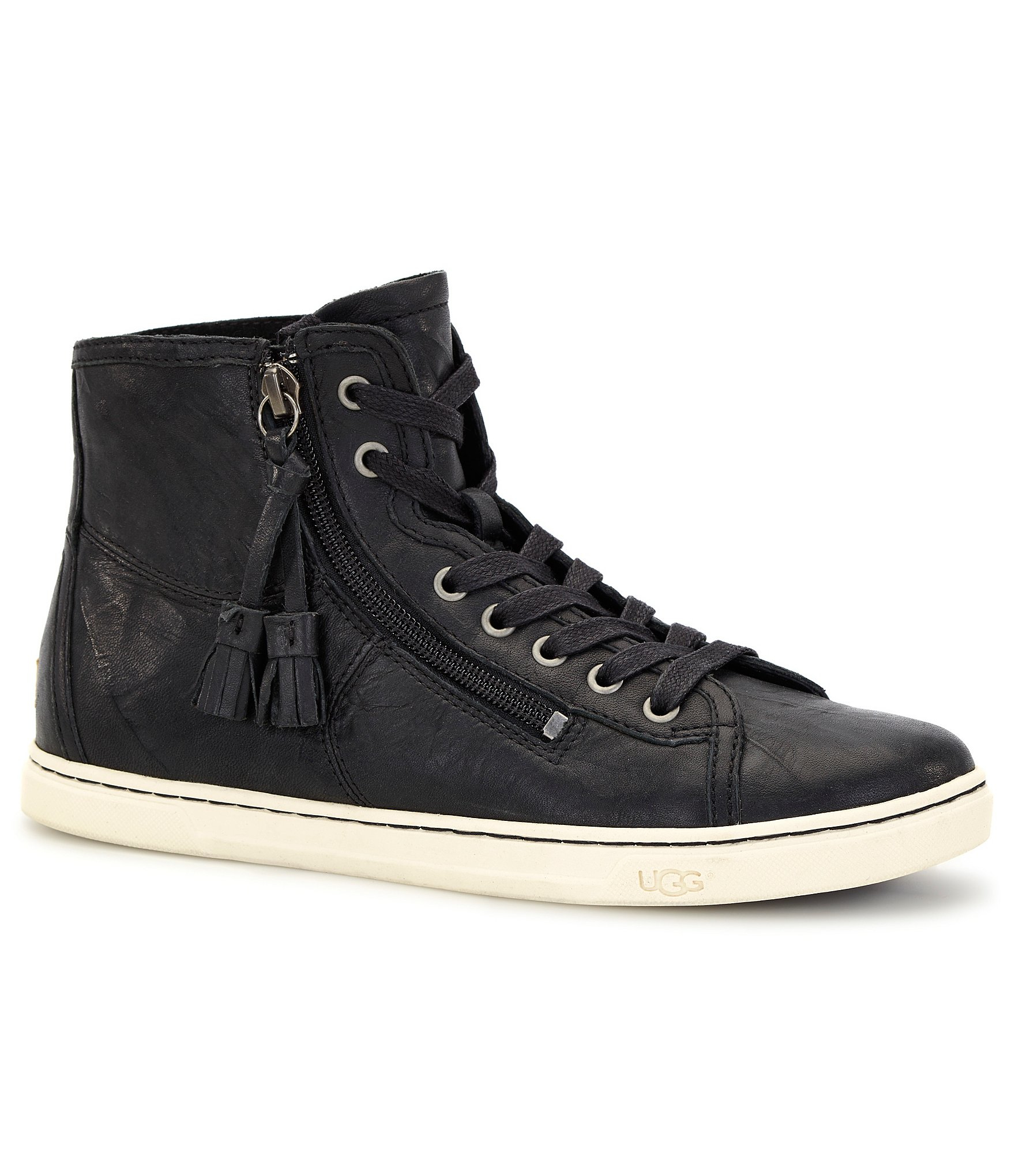 ugg olli high top sneaker black