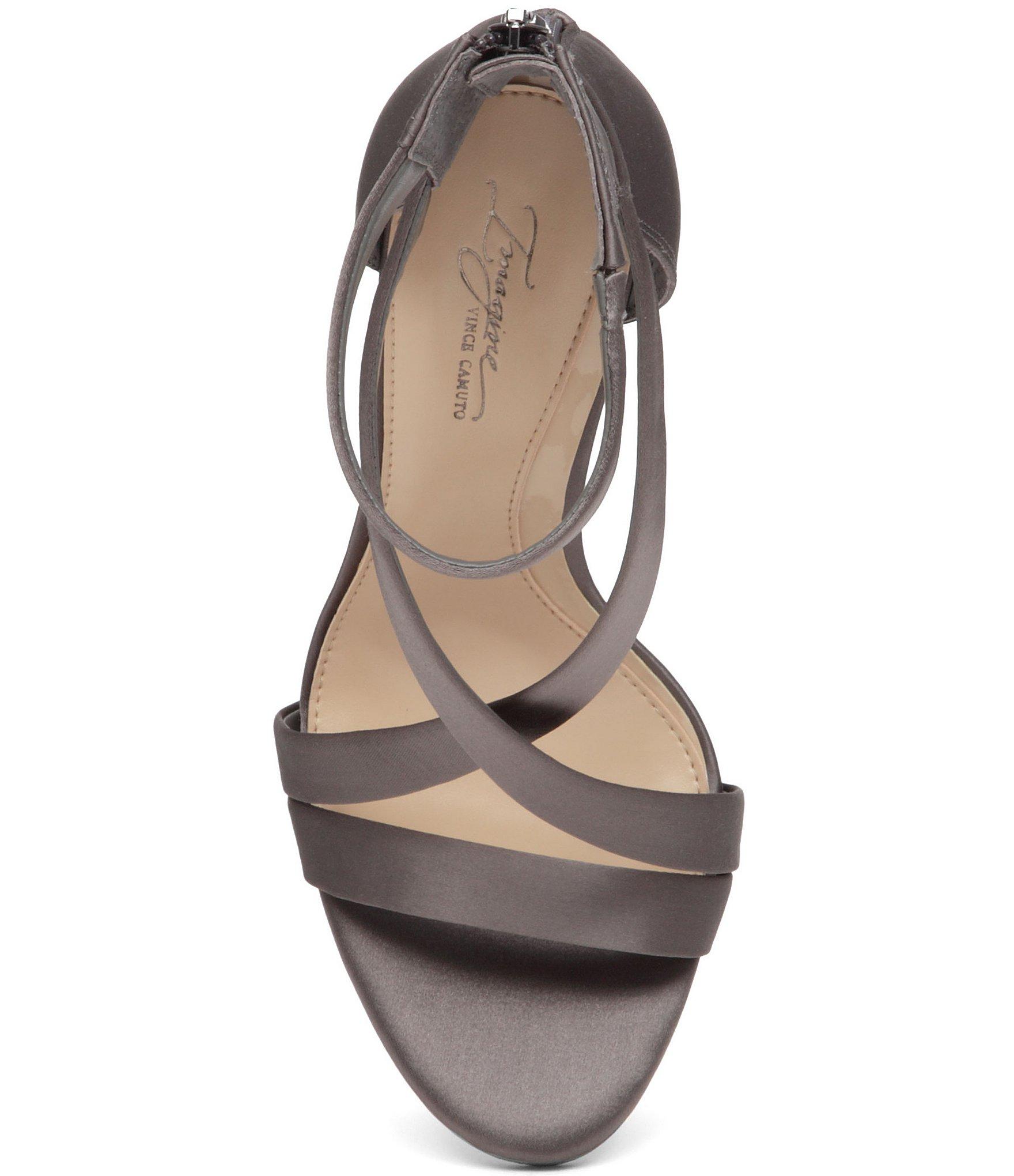 Lyst - Vince Camuto Imagine Devin High Heel Sandals in Gray