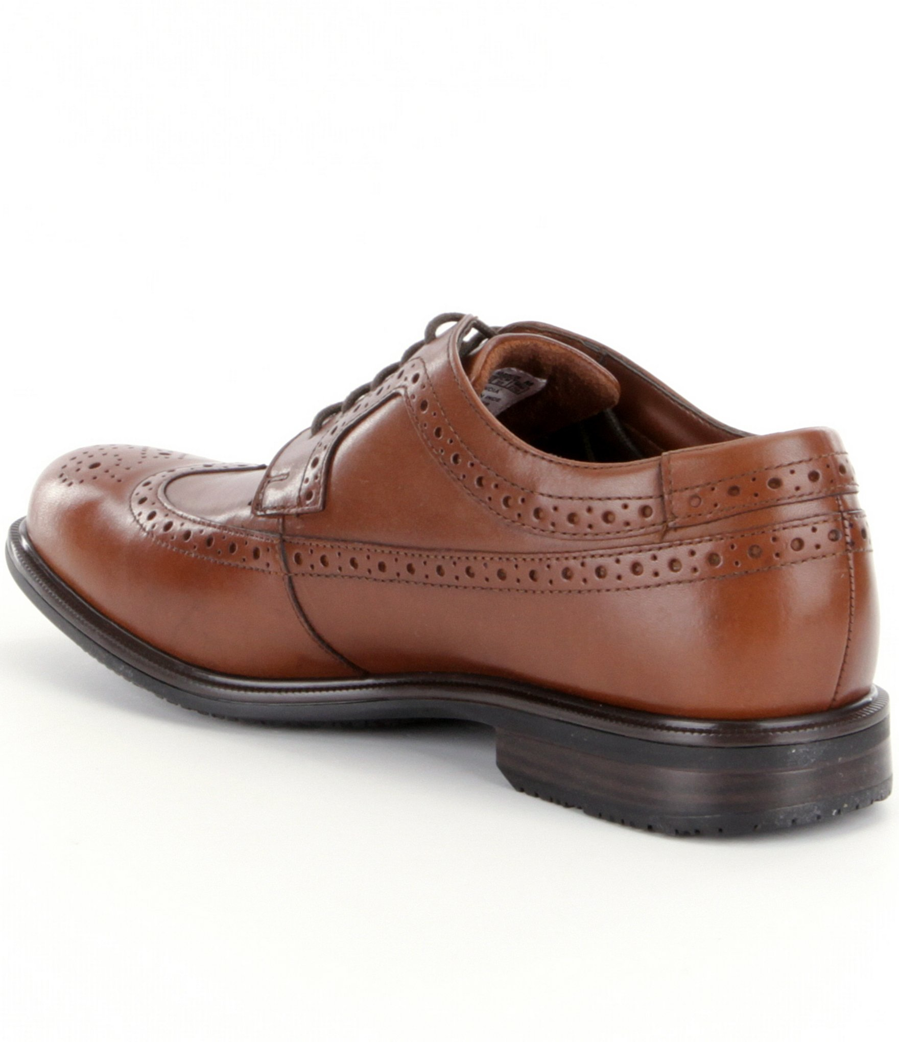 Rockport Essential Details Ii Waterproof Wingtip Dress Shoes in Brown ...