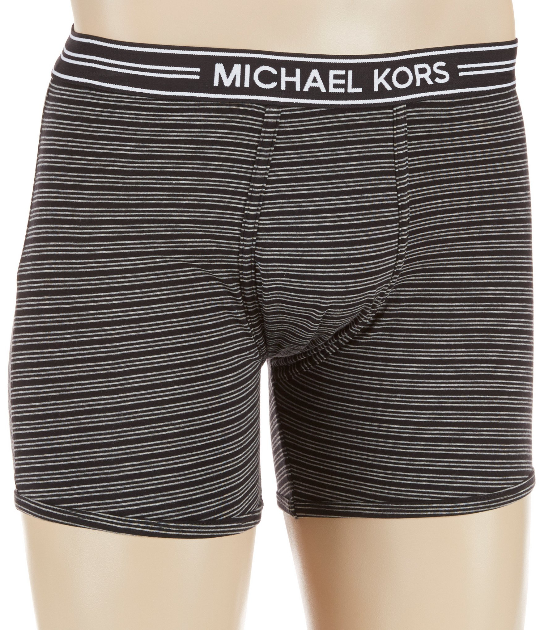 Michael kors Striped Modal Boxer Briefs in Gray for Men Lyst