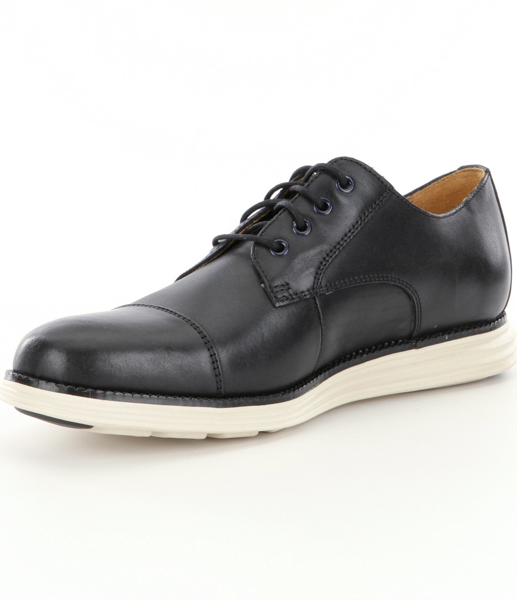 Cole haan Men ́s Classic Grand Cap Toe Casual Shoes in Black for Men | Lyst