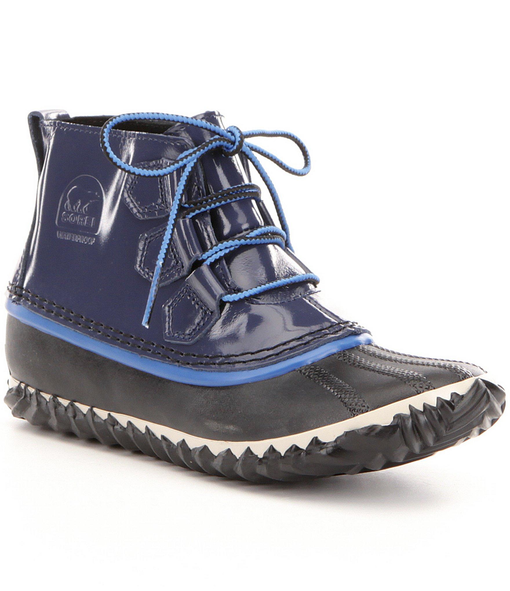 sorel blue laces