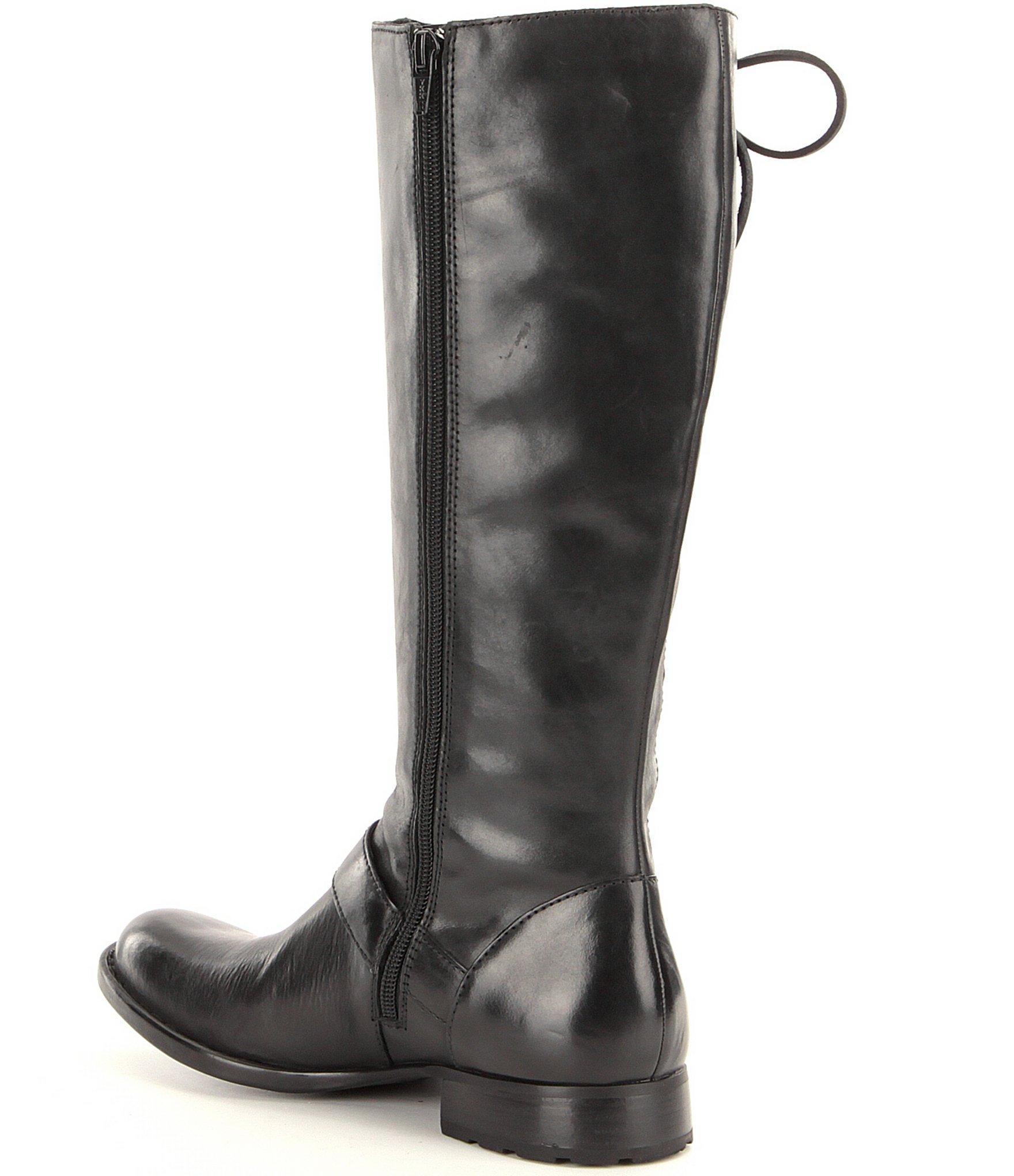Born Estelle Black Riding Boots in Black Lyst