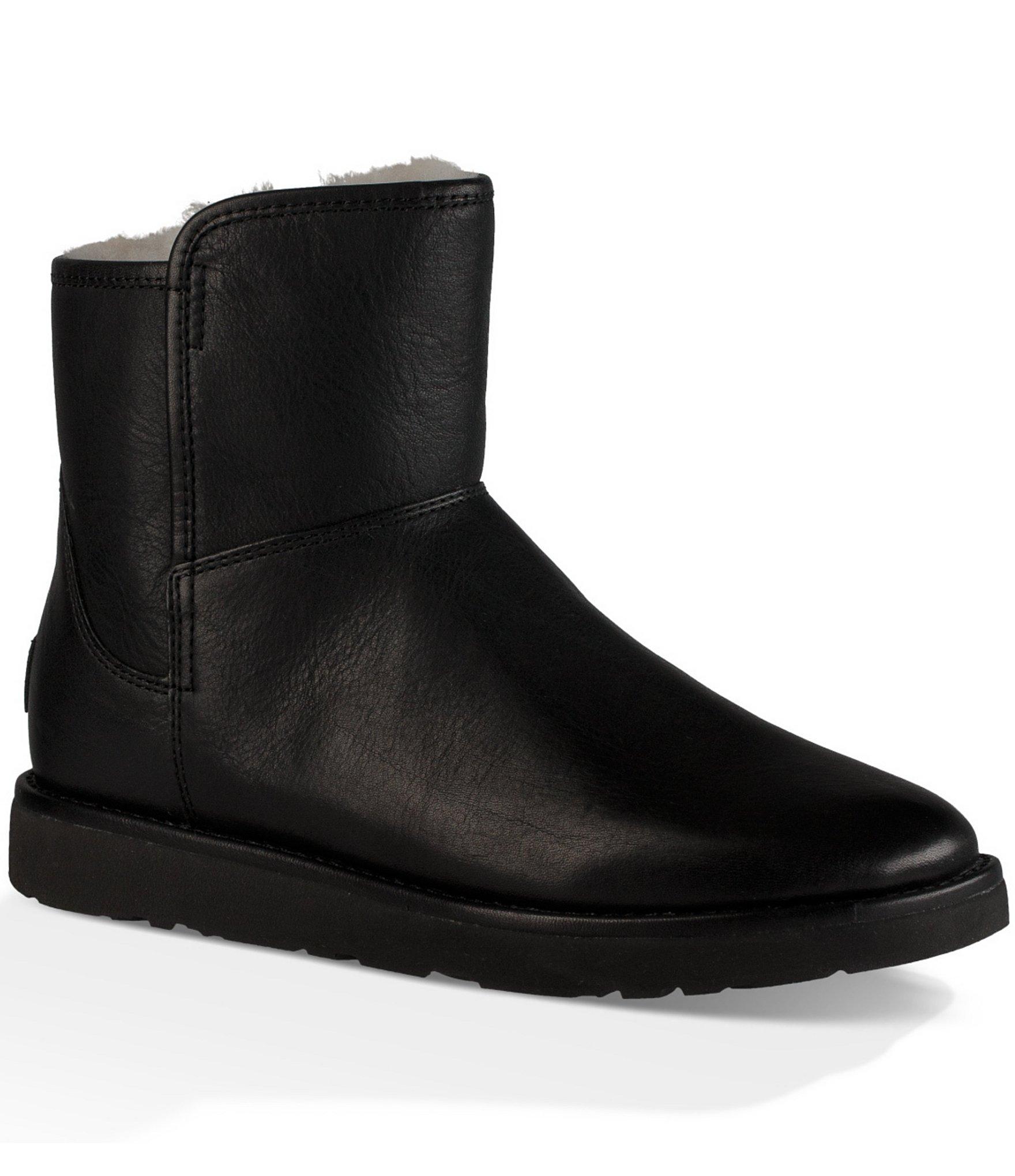 abree ugg boots leather
