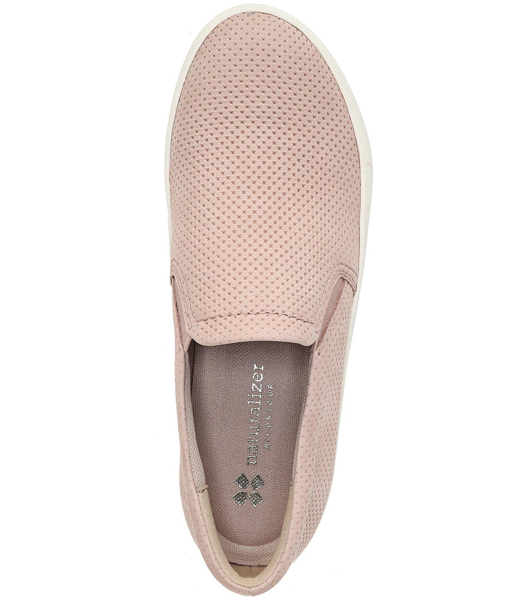 naturalizer marianne perforated leather sneakers
