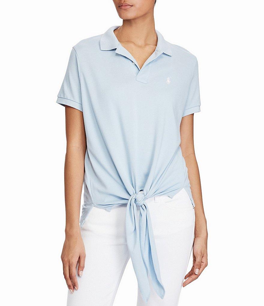 dillards womens polo shirts