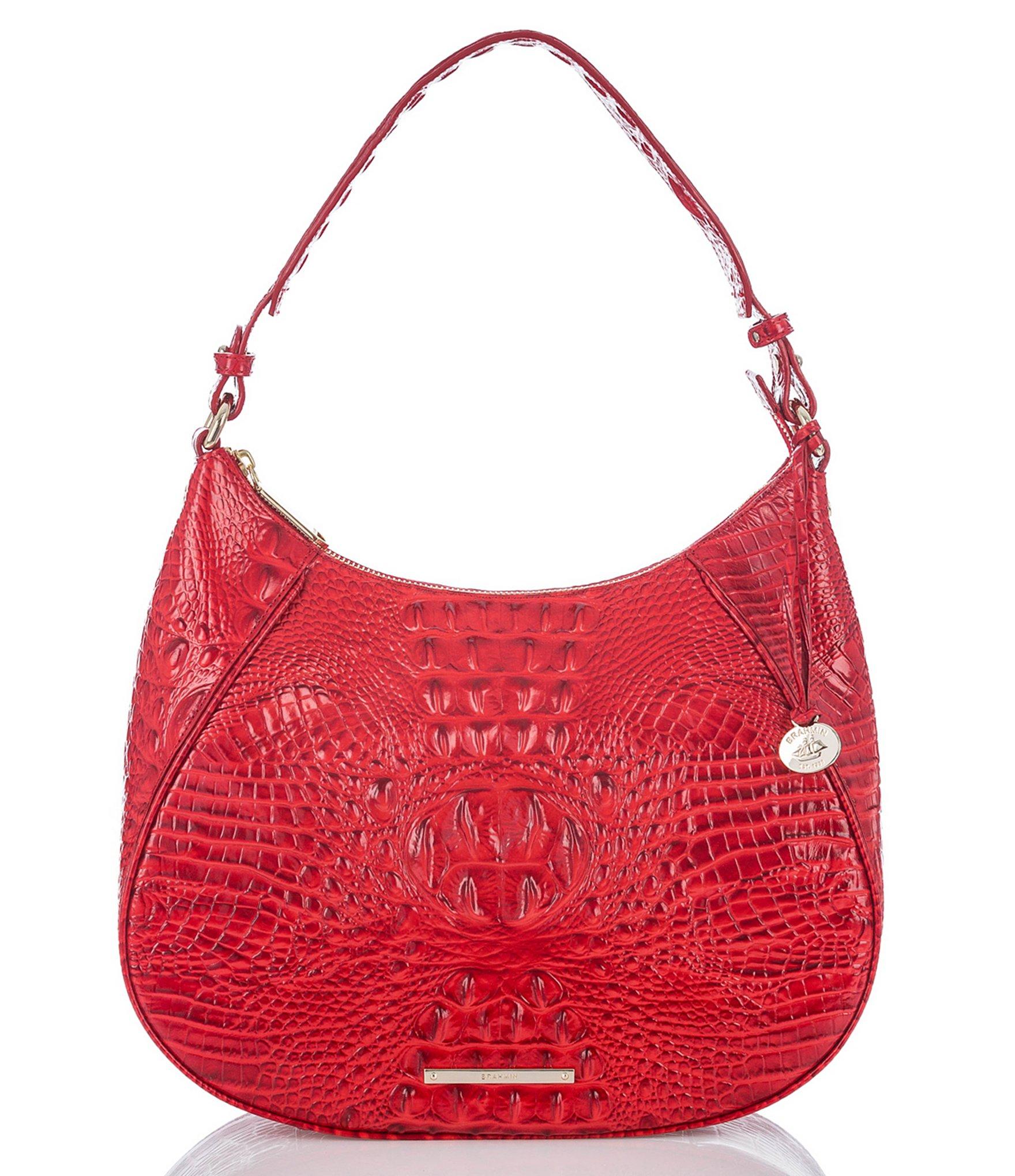 Lyst Brahmin Melbourne Collection Amira Hobo Bag in Red