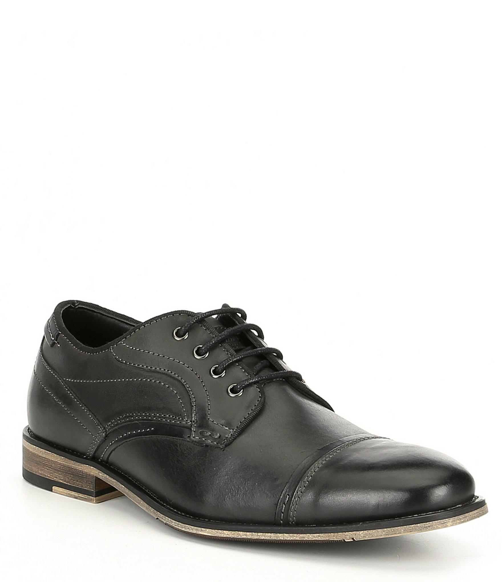 Steve Madden Men's Jenton Leather Derby Oxford in Gray for Men - Lyst