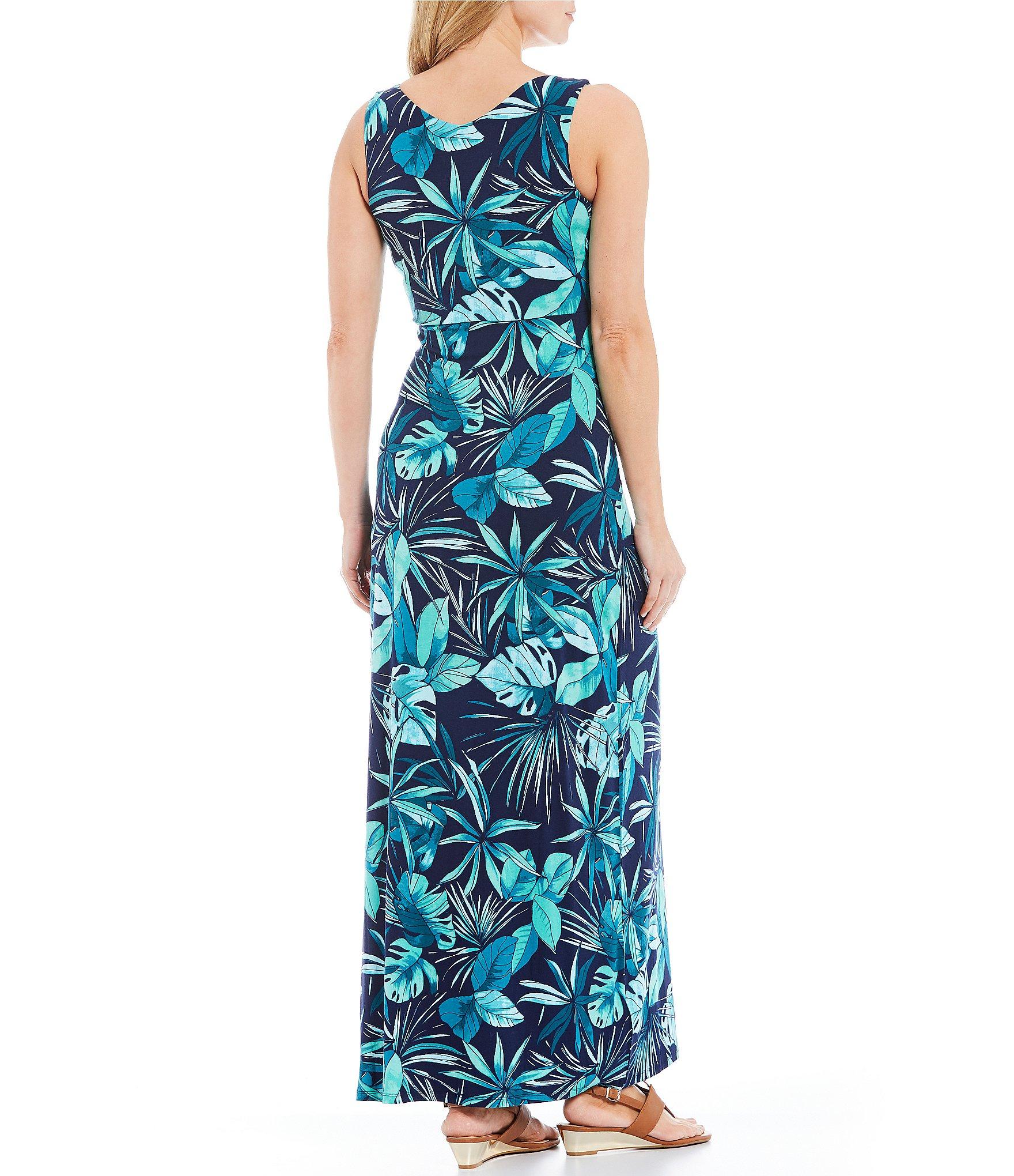 Tommy Bahama Cabana Colores Maxi Wrap Dress in Blue - Lyst