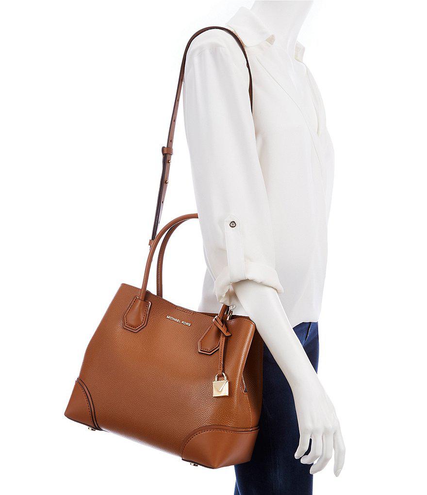 Michael Kors Mercer Gallery Center Zip Tote In Pink Lyst Gallery