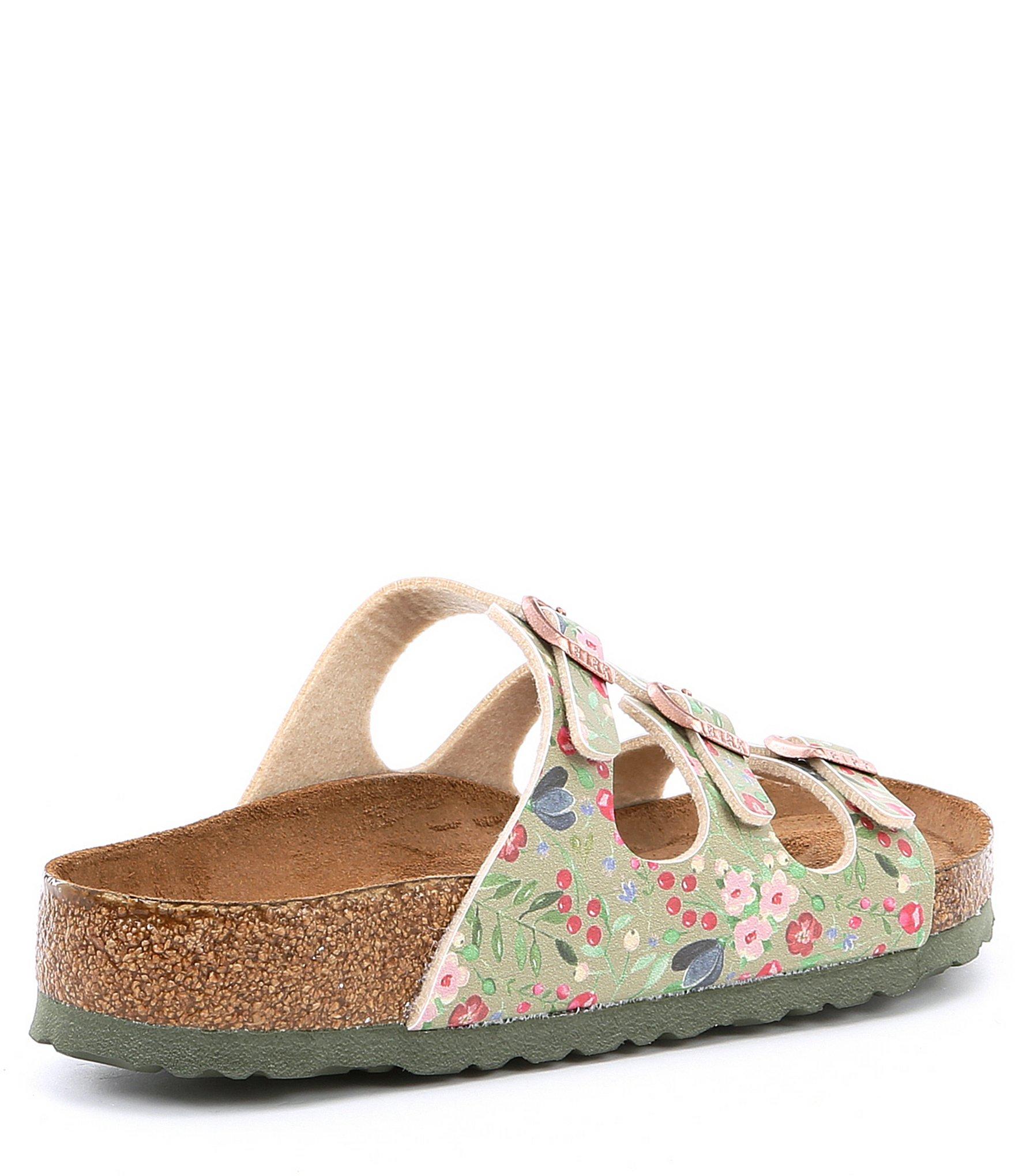  Birkenstock  Florida Floral  Triple strap Sandals  Lyst