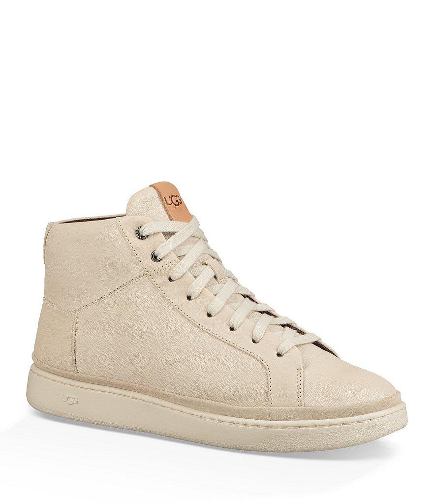 Lyst - Ugg Men's Cali Lace High Top Sneakers in Natural for Men