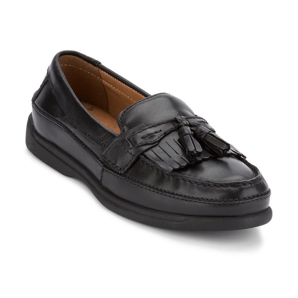 dockers mens black shoes