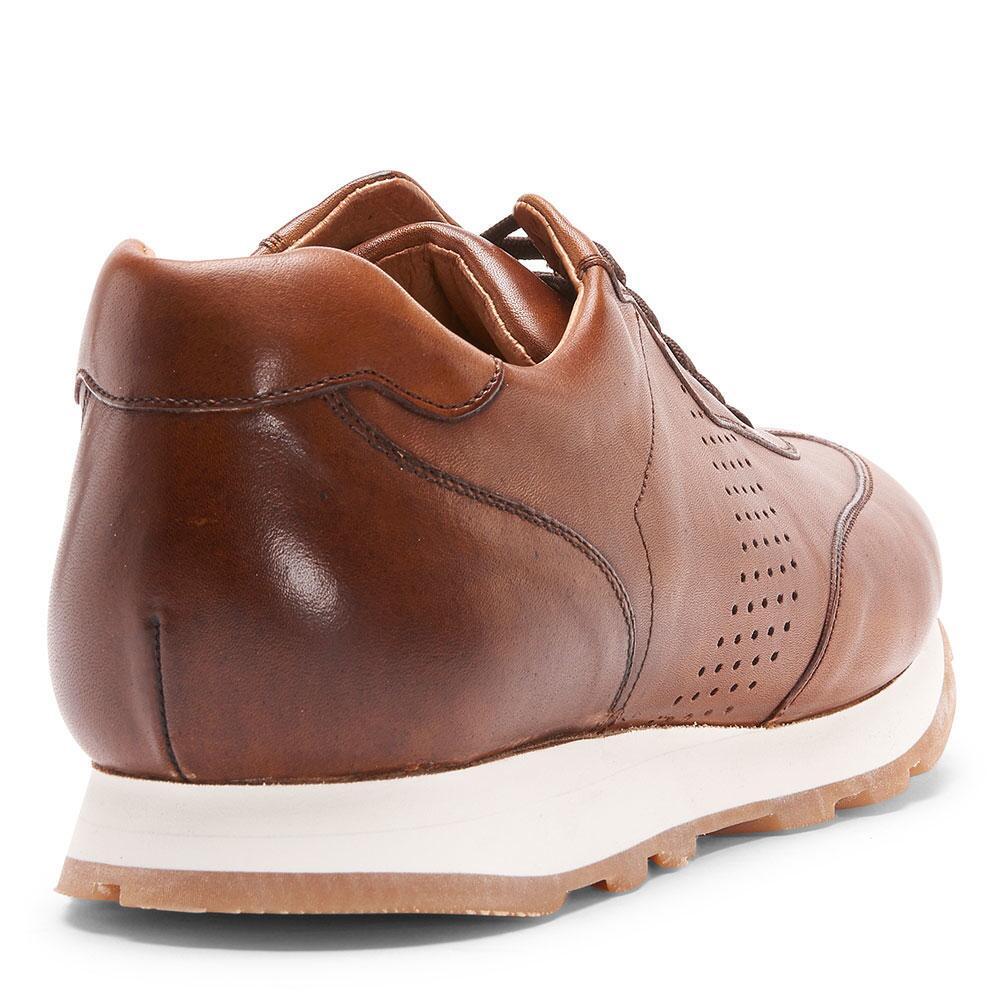 donald pliner alan leather sneaker