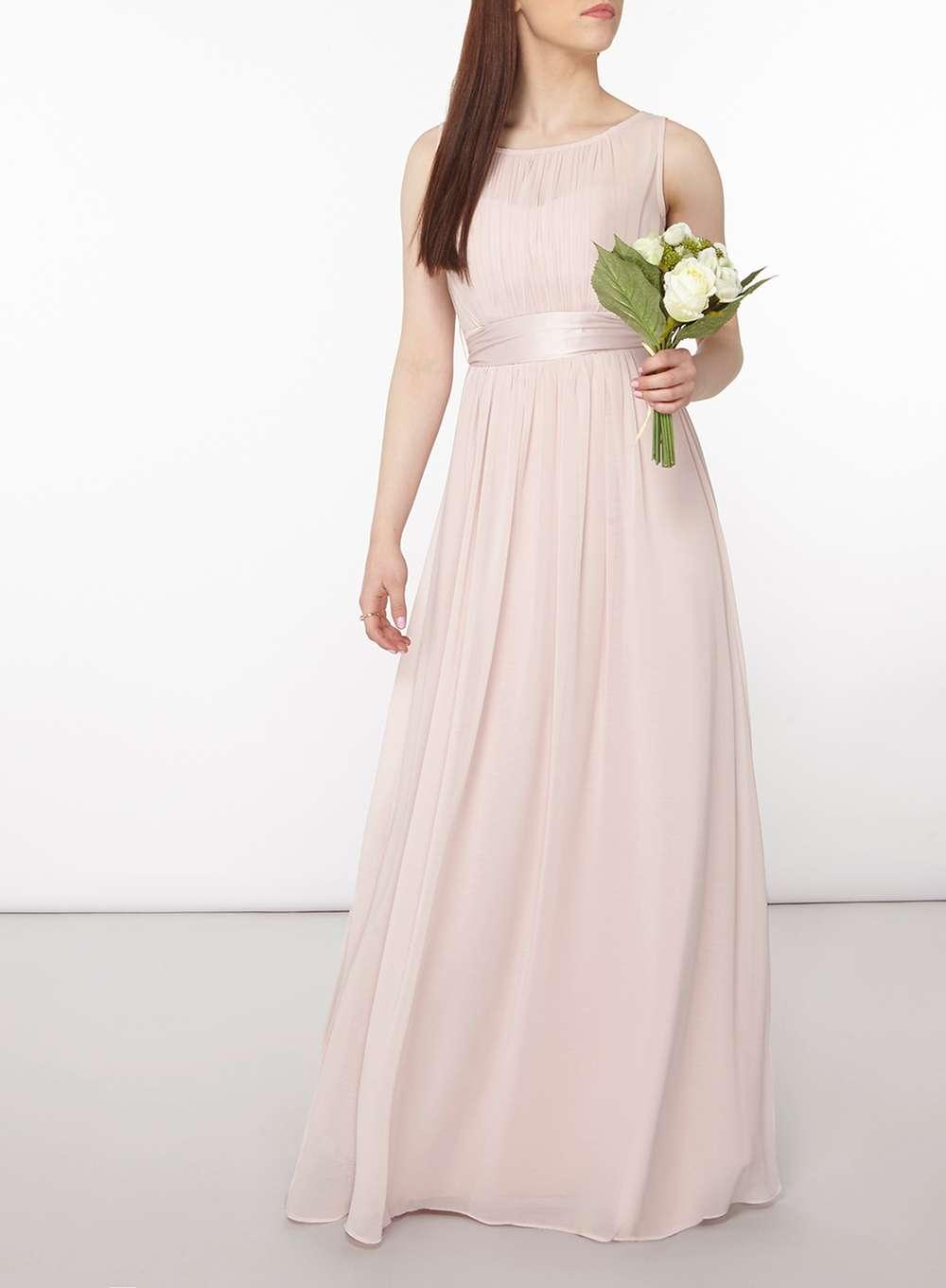  Dorothy  Perkins  Showcase Petite Blush natalie Maxi Dress  