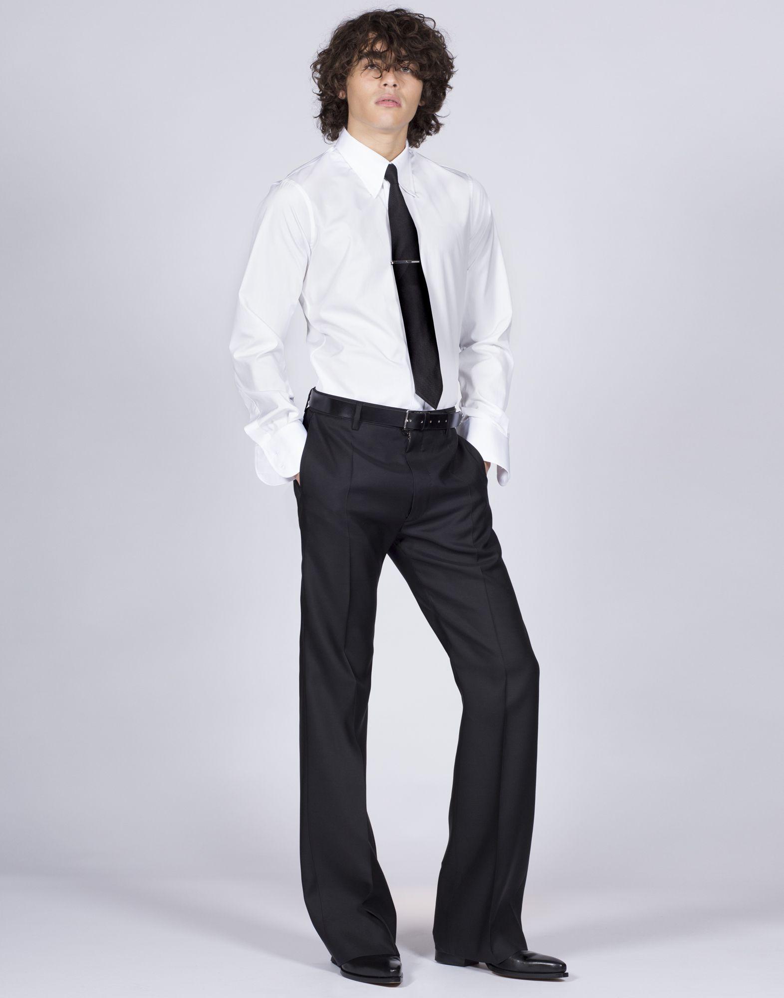 silk shirt and pants