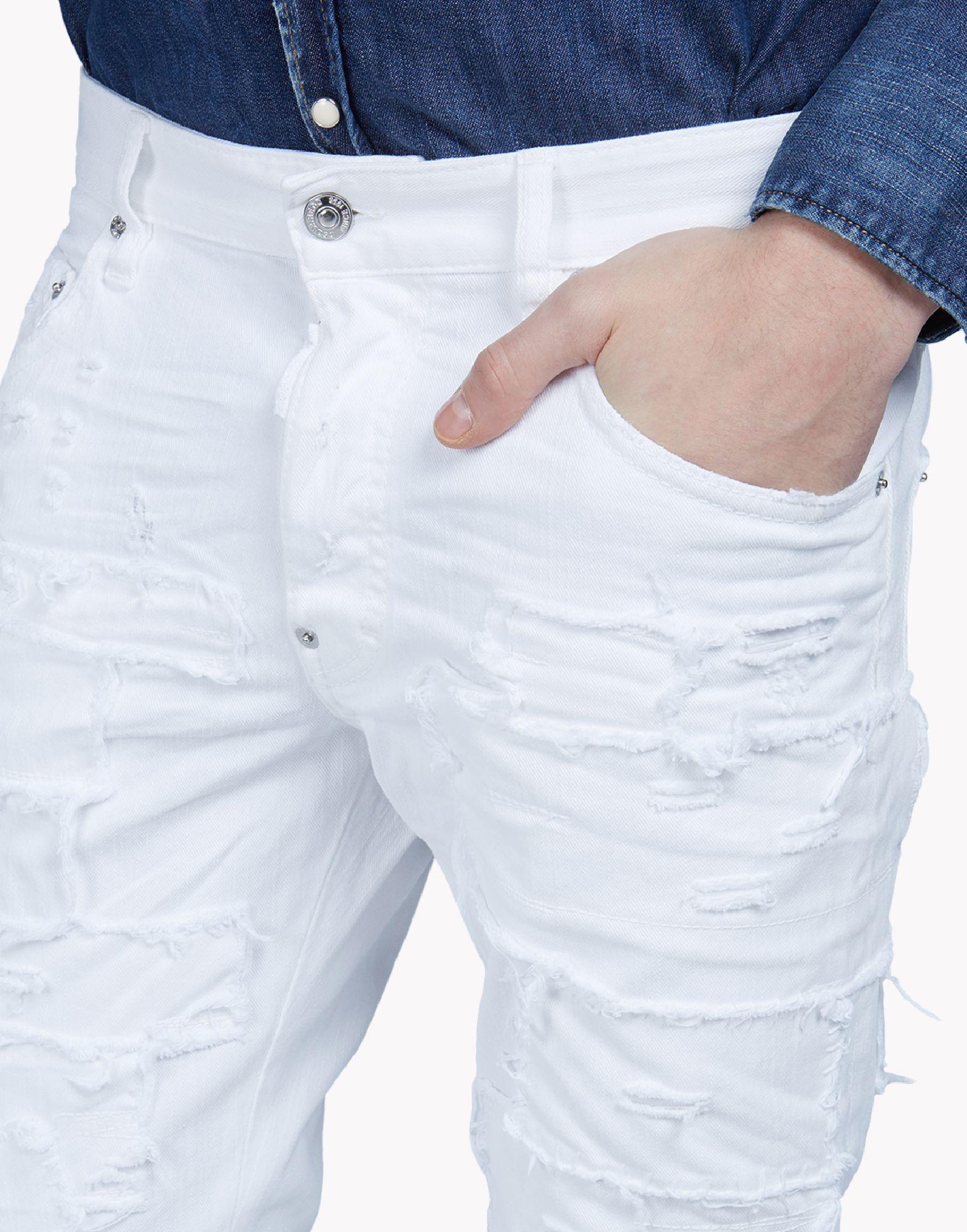 white washed jeans
