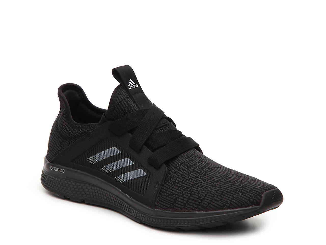 lyst adidas edge rimbalzare leggera scarpa da corsa in nero per gli uomini. lyst adidas edge rimbalzare leggera scarpa da corsa in nero per gli uomini.