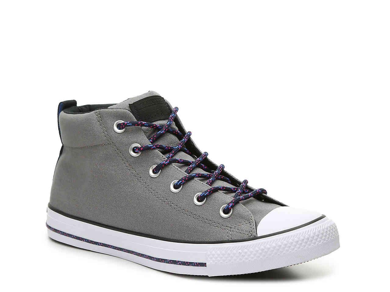 Lyst - Converse Chuck Taylor All Star Street Mid-top Sneaker in Gray for Men